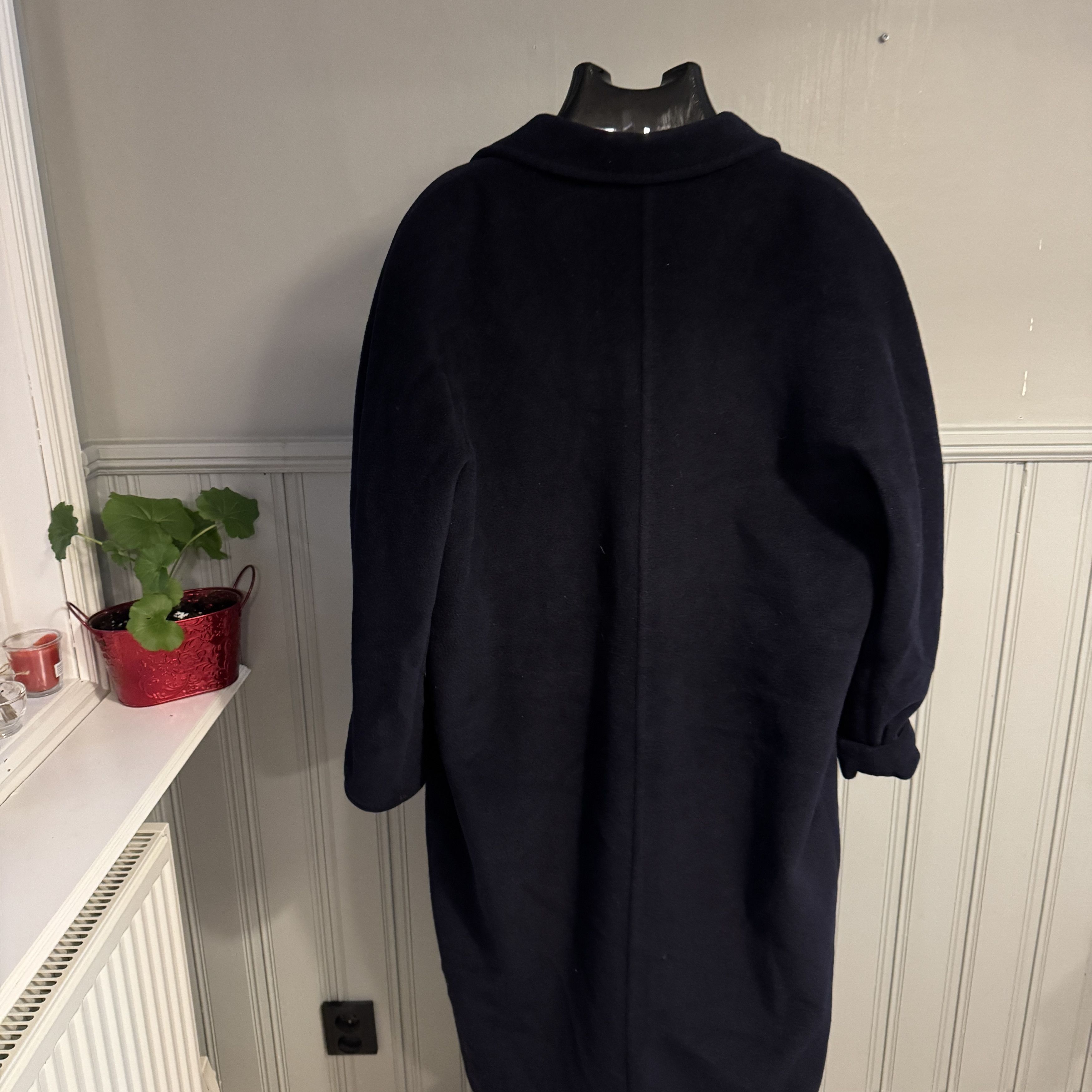 Max Mara Max Mara Wool Coat Size L / US 10 / IT 46 - 2 Thumbnail
