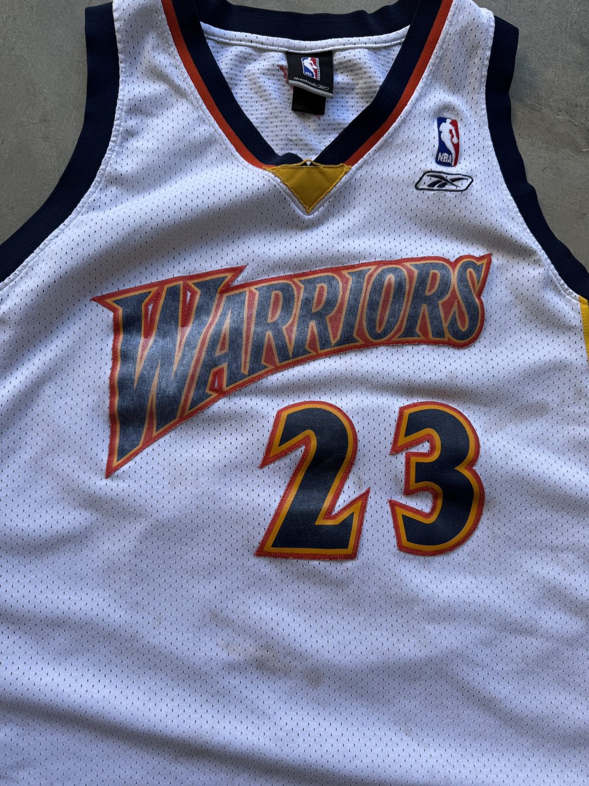 Reebok Vintage Golden State Warriors Jason Richardson Reebok Jersey Size US XXL / EU 58 / 5 - 2 Thumbnail