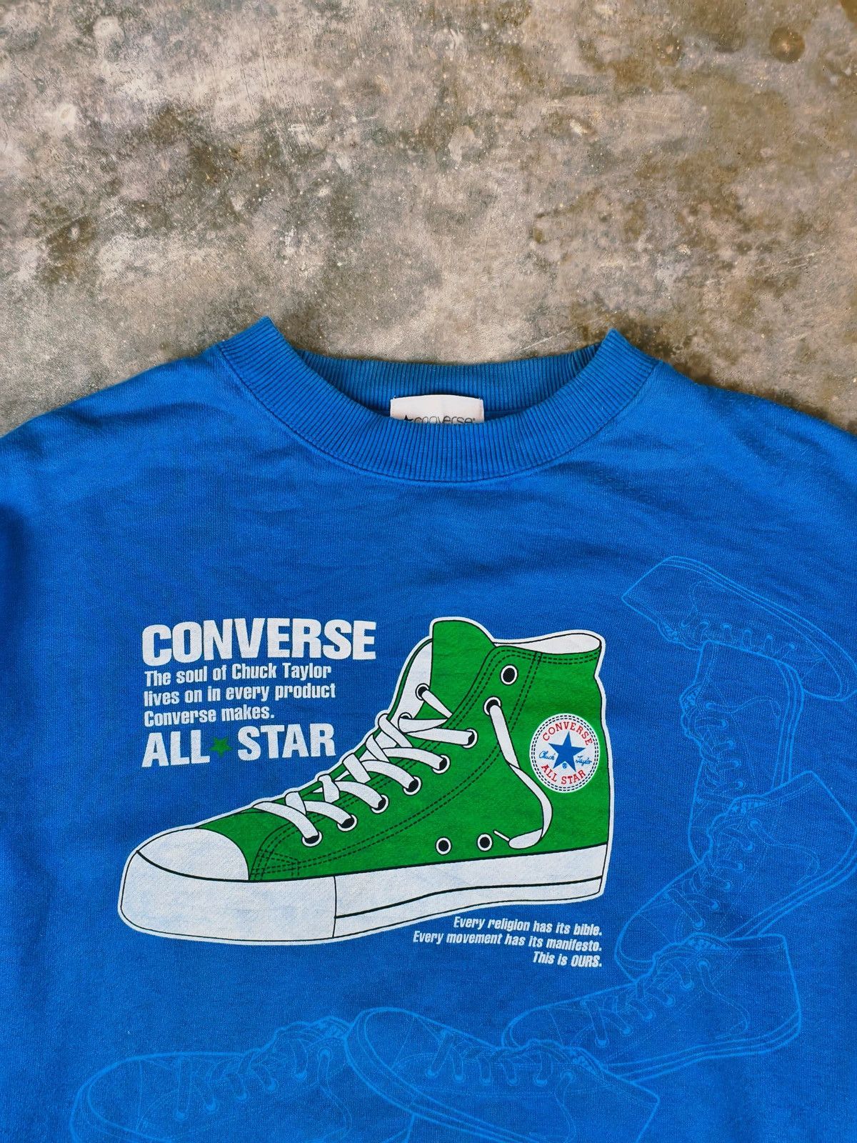 Converse × Vintage Converse Sweatshirt Size US XL / EU 56 / 4 - 3 Thumbnail