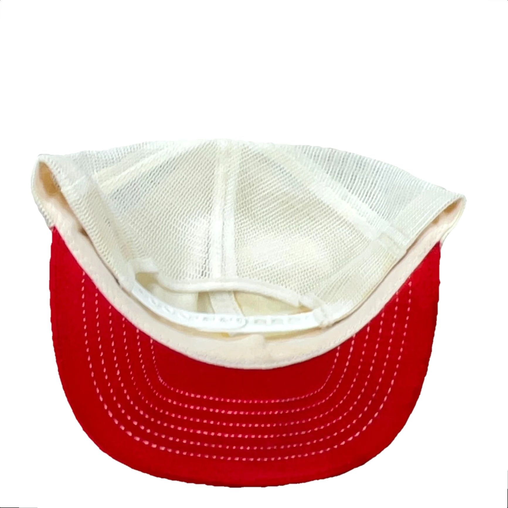 Vintage VINTAGE Swingster Trucker Hat Cap 80s Red Snapback Made in USA Farm Patch Mens Size ONE SIZE - 4 Thumbnail