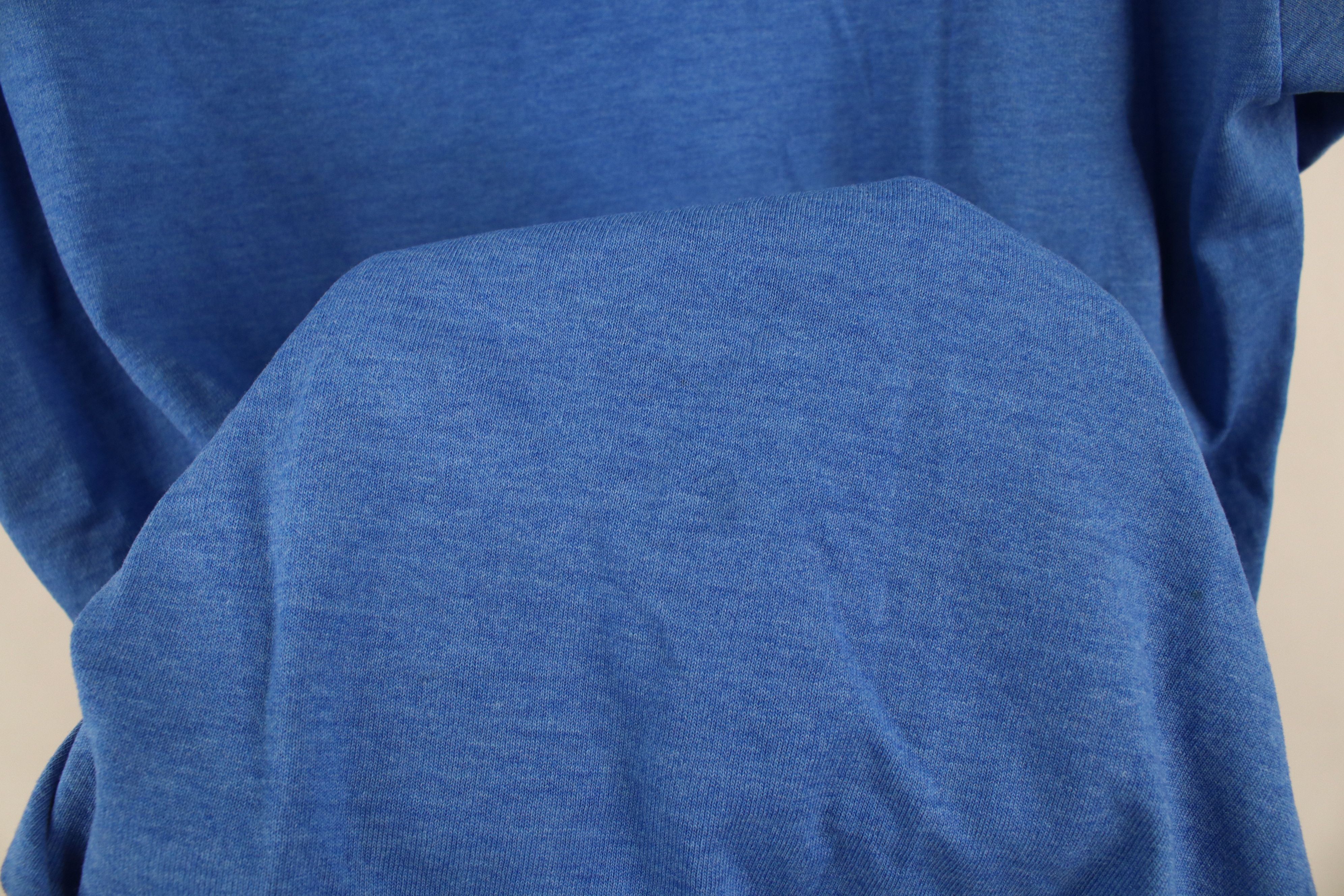 Vintage Vintage 90s Streetwear Short Sleeve T-Shirt Heather Blue Size US L / EU 52-54 / 3 - 8 Thumbnail