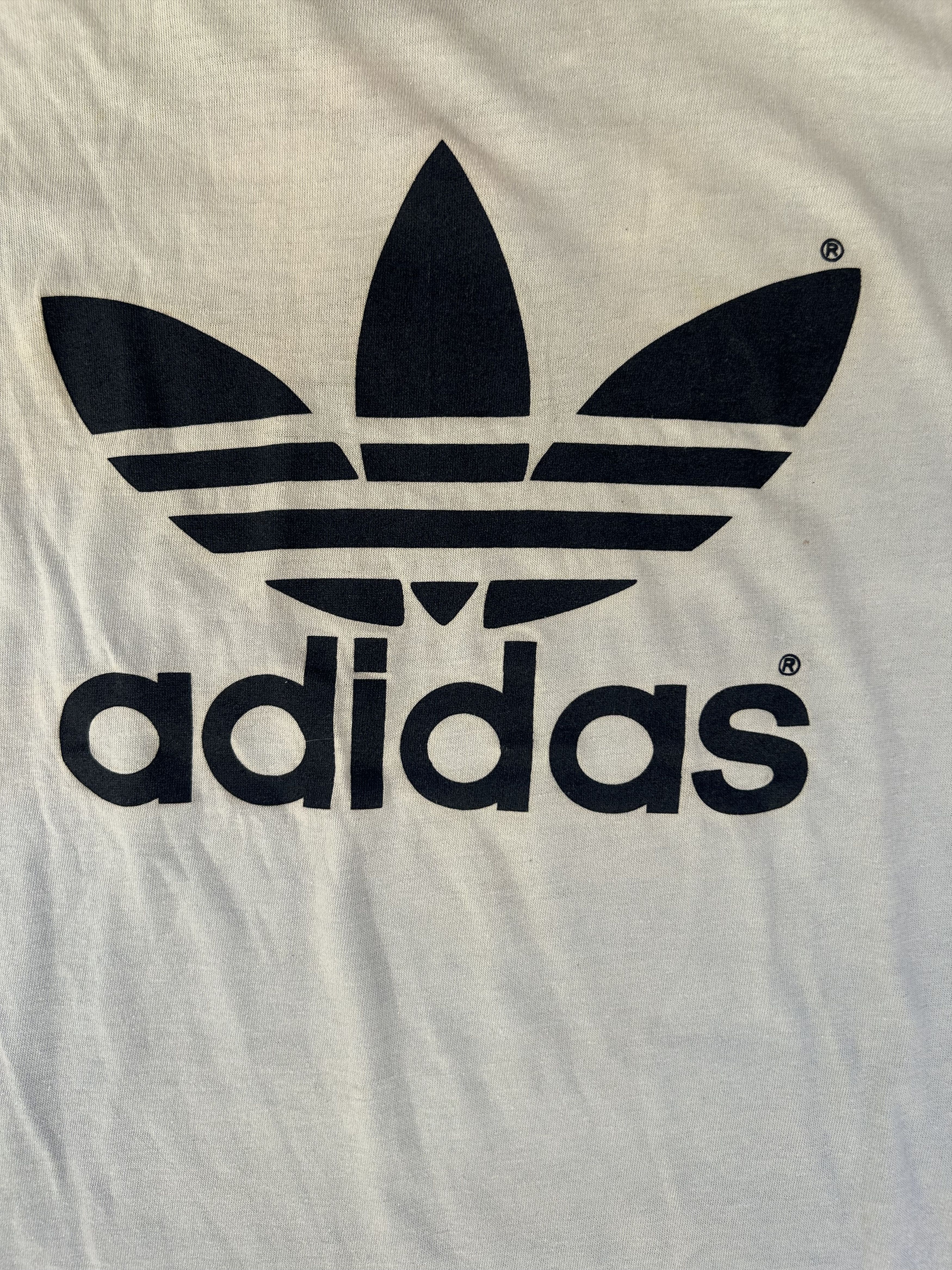 Adidas 1980 Adidas Tee Size US L / EU 52-54 / 3 - 3 Thumbnail