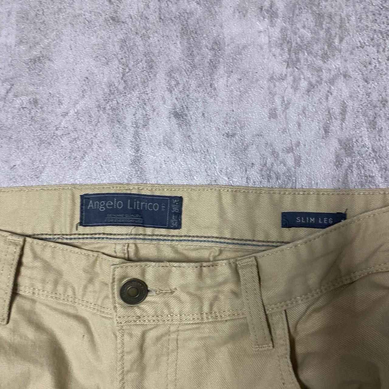 Other Tan slim-fit chino pants #tantrousers Size 36" / US 14 / IT 50 - 3 Thumbnail