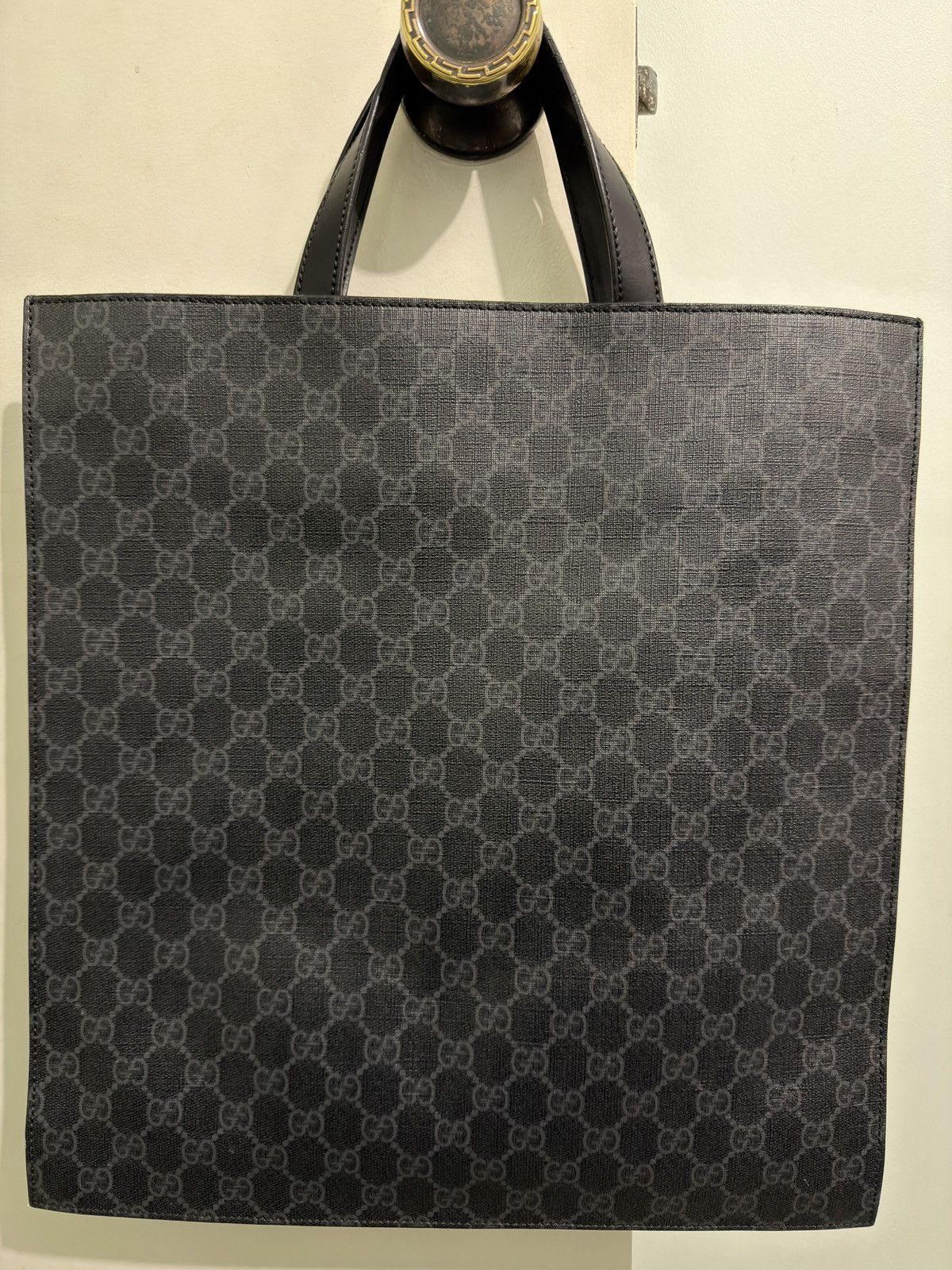 Gucci Gucci GG Supreme Night Courrier Tote 495559 Size ONE SIZE - 2 Thumbnail