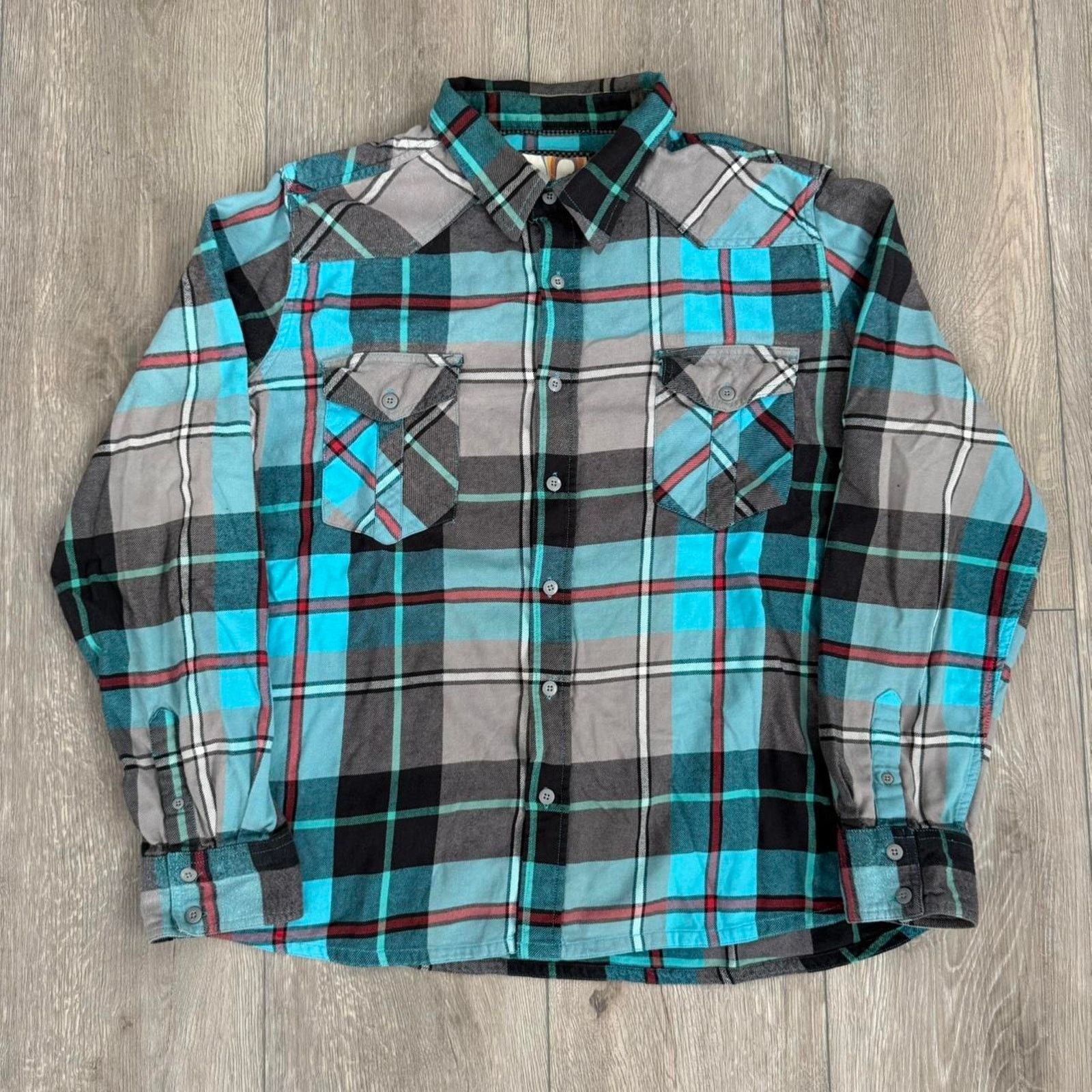 Ocean Pacific Vintage y2k ocean pacific flannel Size US XXL / EU 58 / 5 - 1 Thumbnail