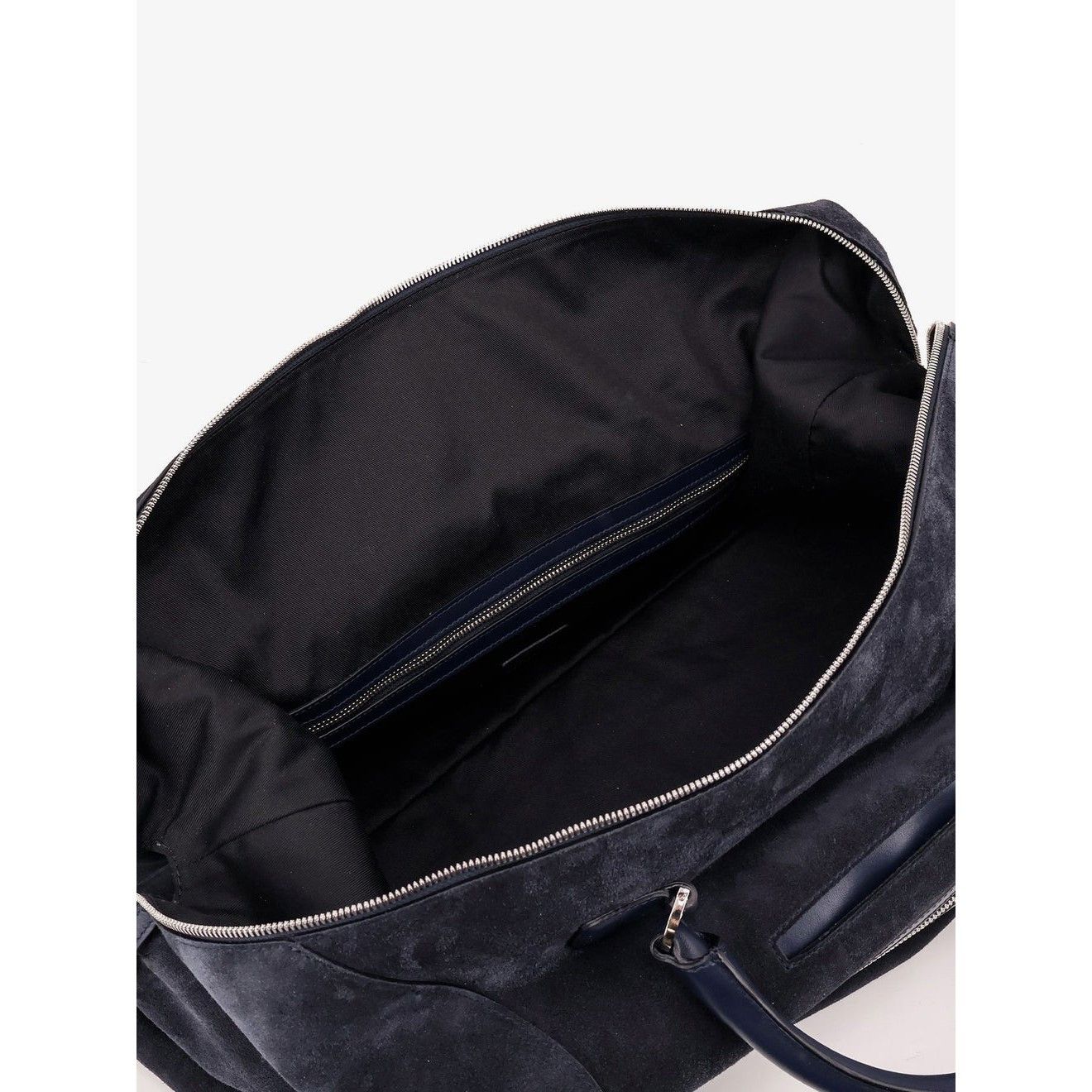 Kiton KITON Blue Suede Weekend Duffle Bag New & Authentic Size ONE SIZE - 4 Thumbnail
