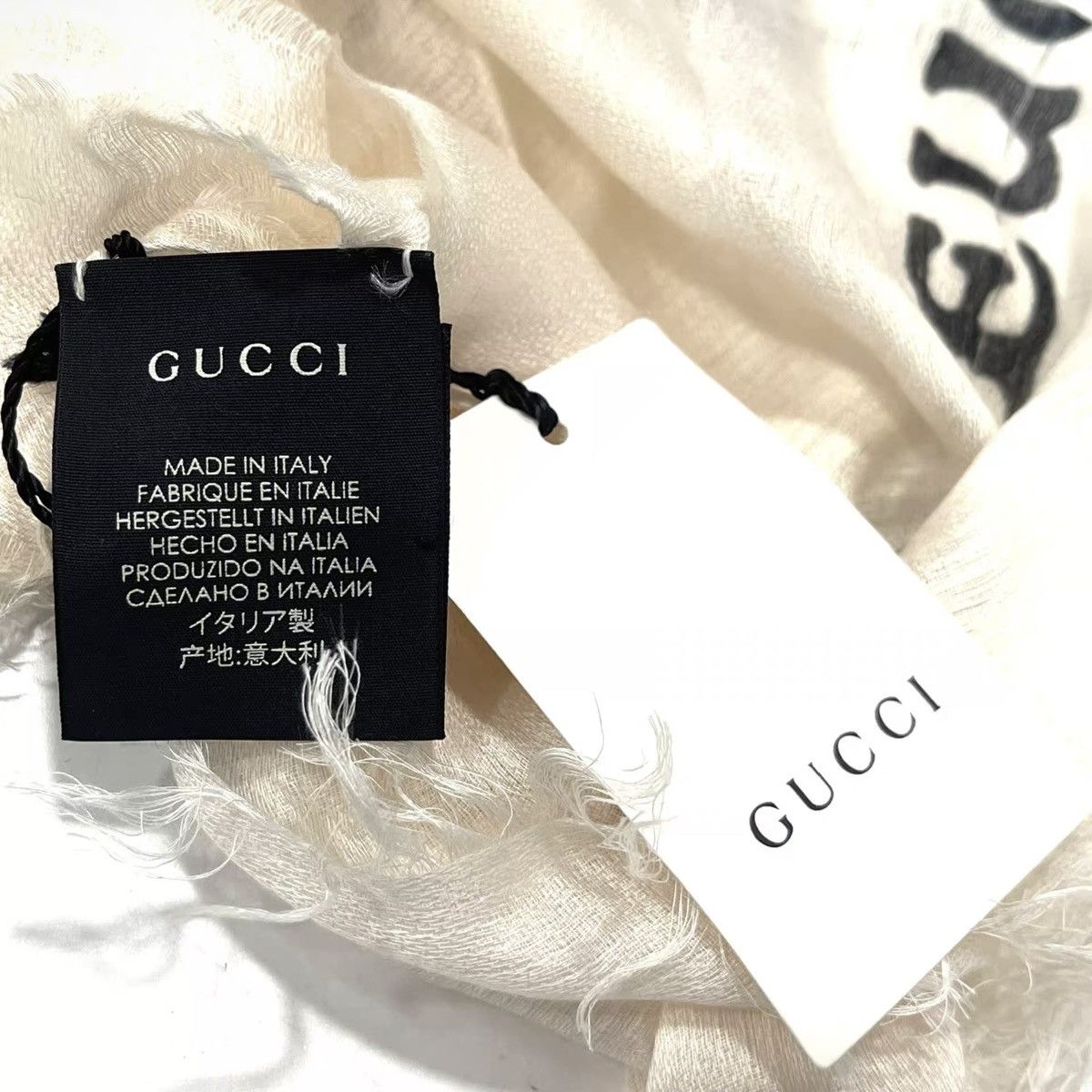Gucci Silk scarf Size ONE SIZE - 6 Thumbnail