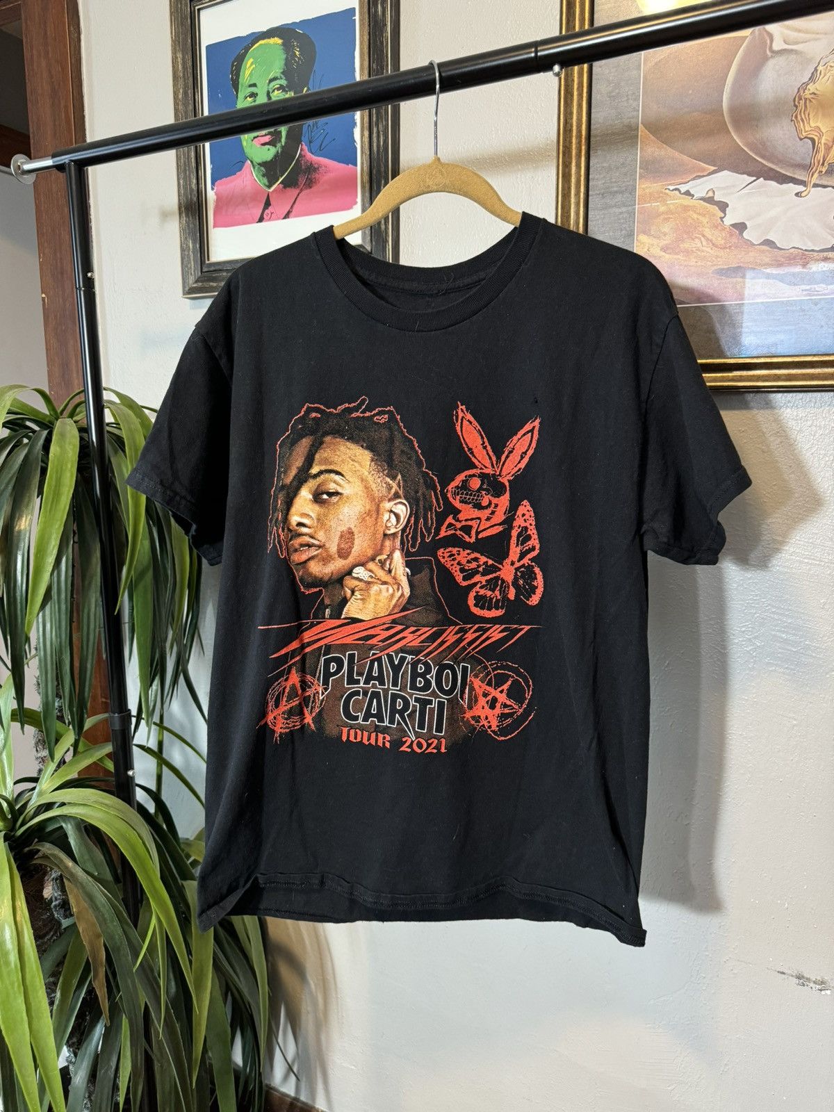 Playboi Carti 2021 Playboi Carti Narcissist Tour T-Shirt