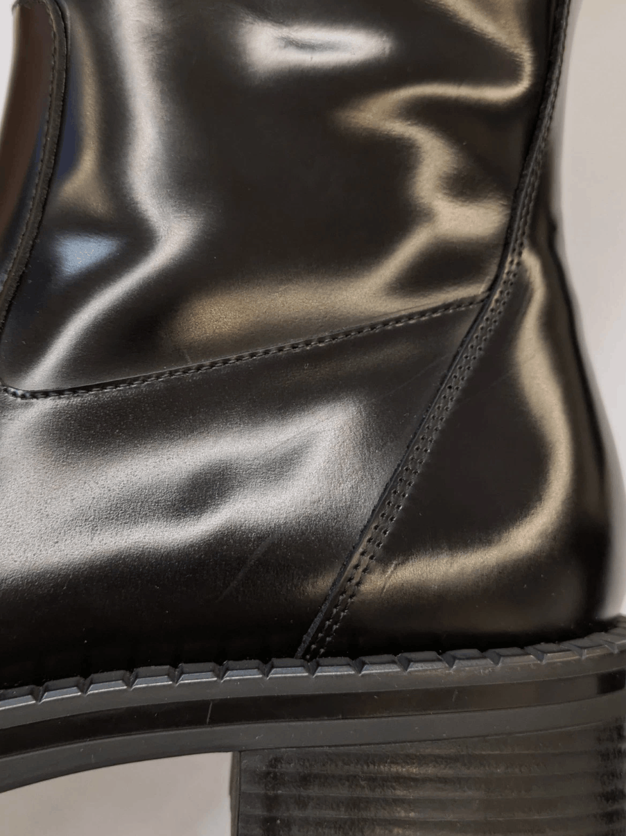 Versace VERSACE Madusa High Leather Boots Size US 11 / IT 41 - 7 Thumbnail