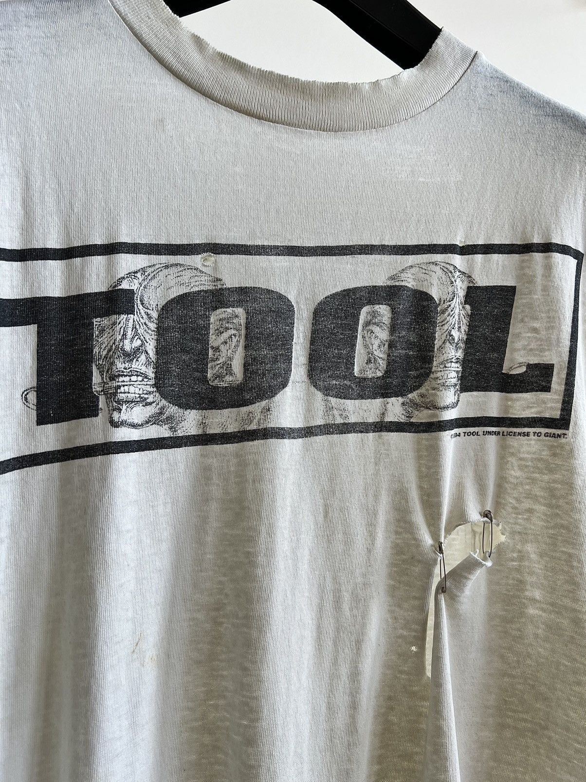 Band Tees × Vintage Vintage Perfectly Thrashed Tool Band Tank Top Size US XL / EU 56 / 4 - 5 Thumbnail