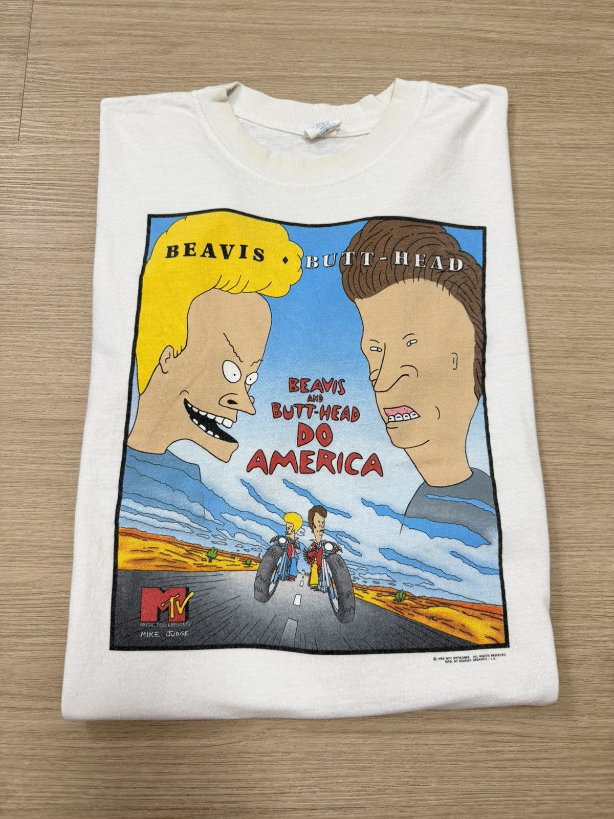 Other Vintage 90s Beavis and Butt-Head tee Size US XL / EU 56 / 4 - 1 Thumbnail