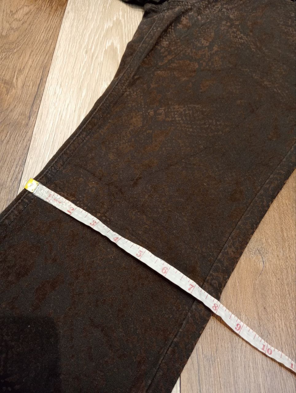 If Six Was Nine PAZZO DENIM STORE JAPAN SNAKE DESIGN JEANS SIZE S Size US 31 - 20 Thumbnail