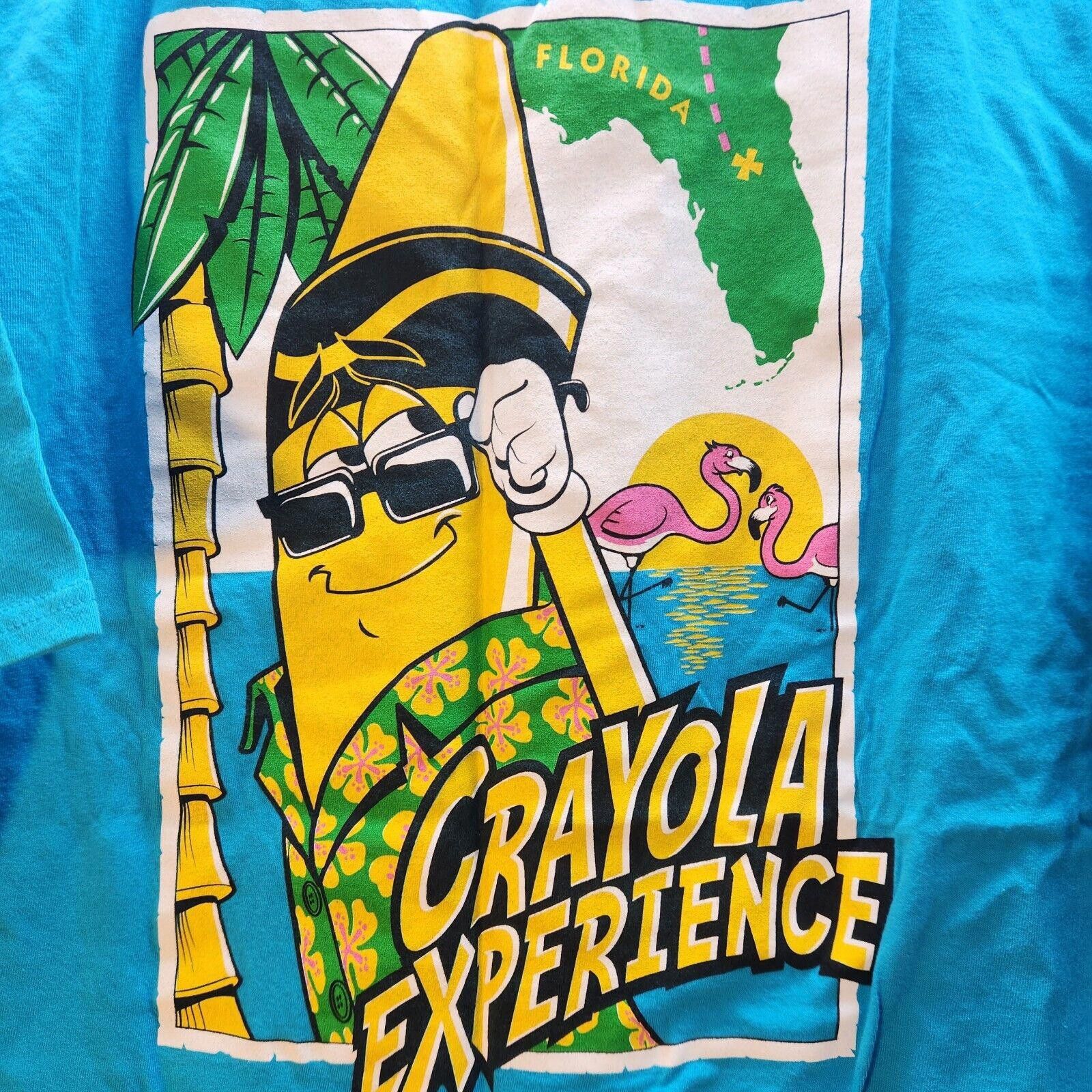 Designer 2015 Crayola Experience Blue Mens Size XL Tshirt Size US XL / EU 56 / 4 - 5 Thumbnail