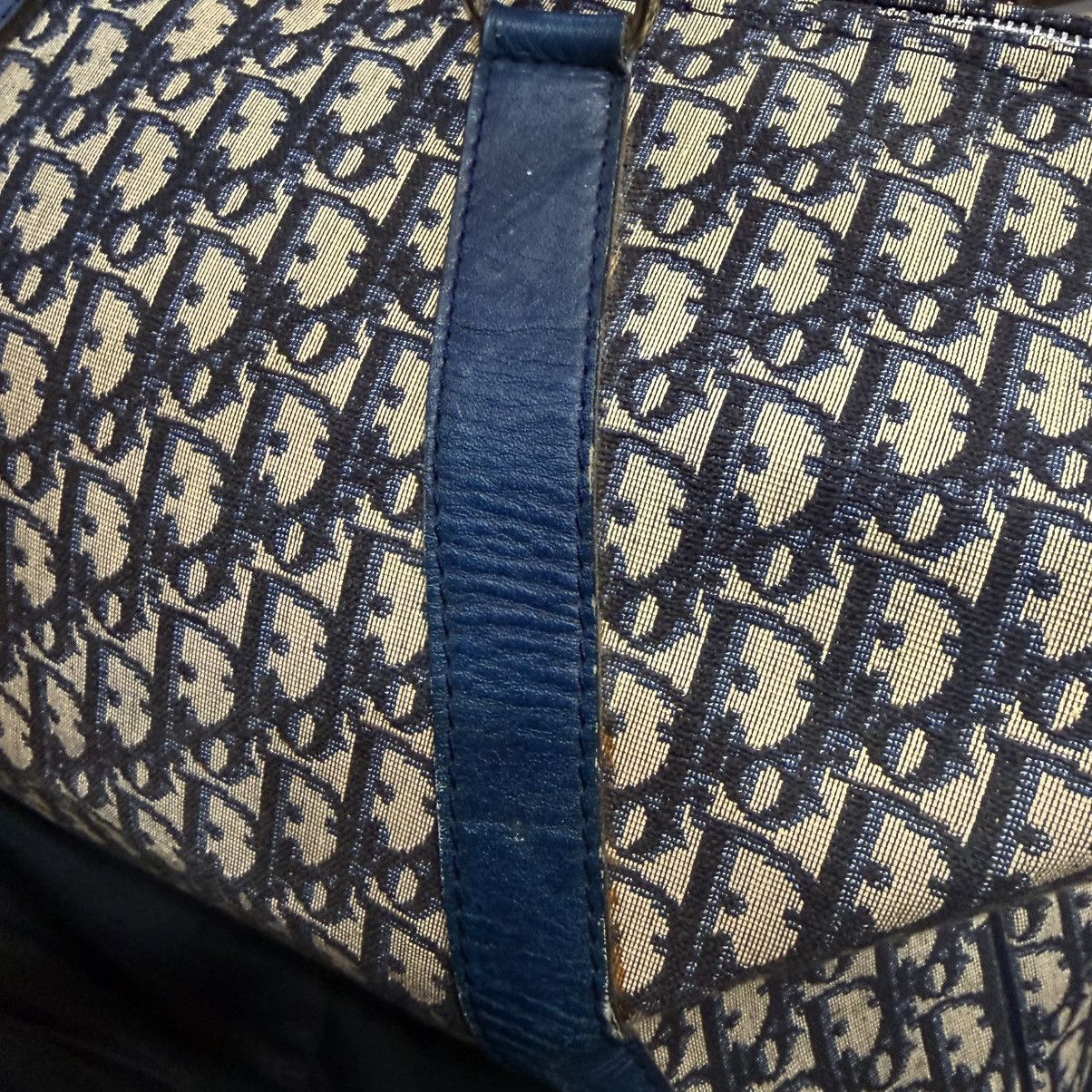 Christian Dior Monsieur Vtg 70s Christian Dior "Bagages" Trotter Monogram Boston 45 Size 44 - 12 Thumbnail