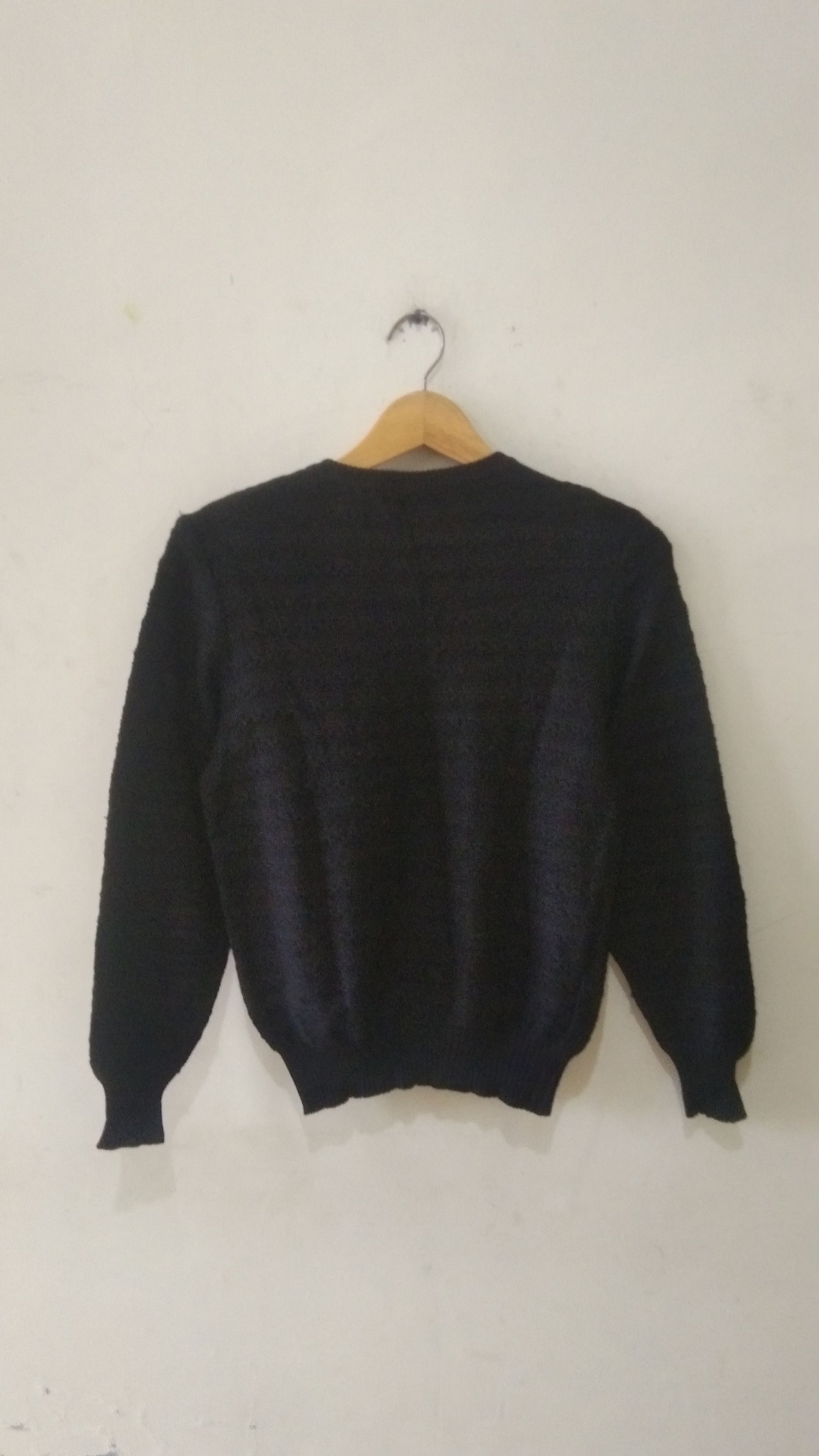 Christian Dior Monsieur × Vintage Vtg Christian dior black cardigan Size M / US 6-8 / IT 42-44 - 9 Thumbnail