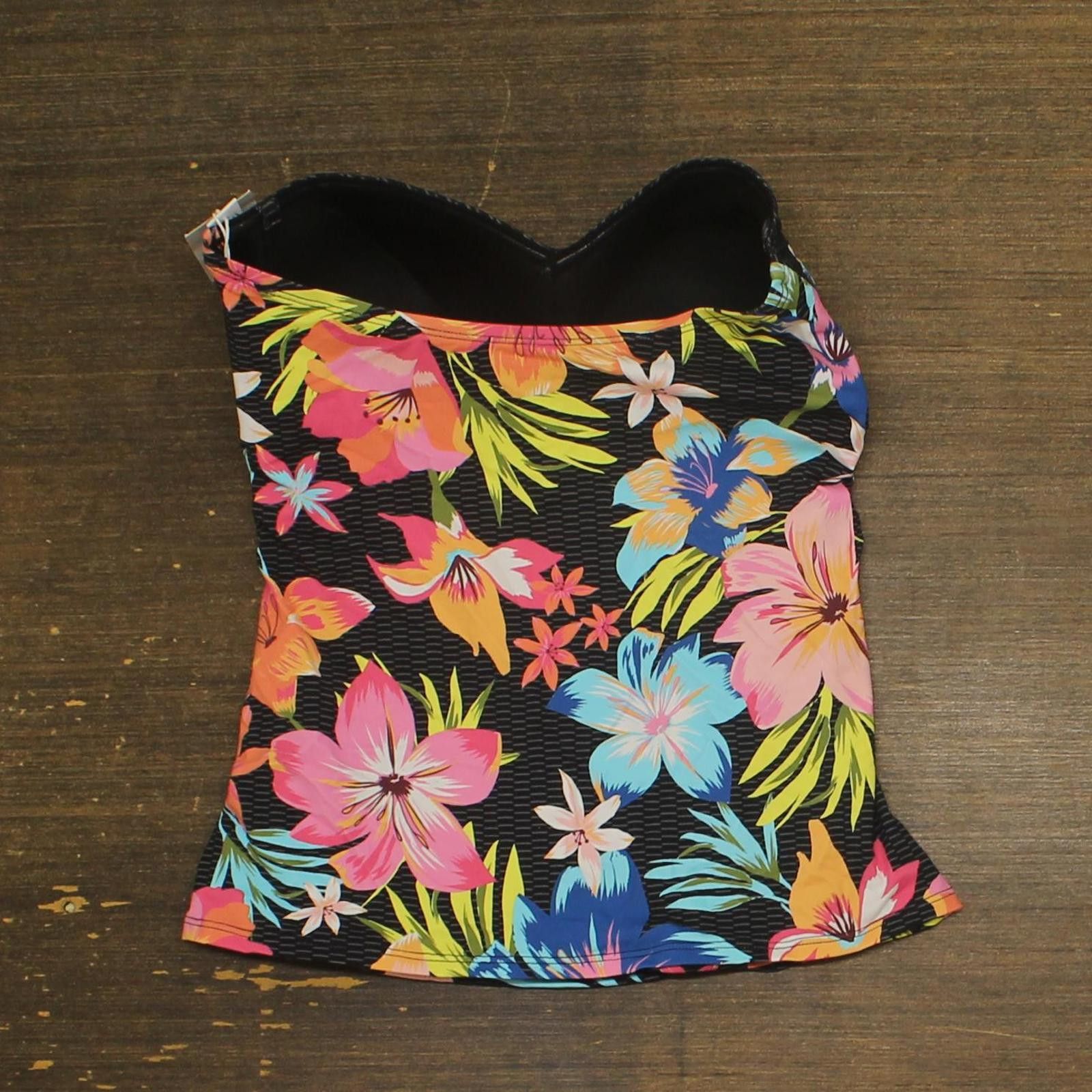 Other New Bleu Rod Beattie Tankini Swim Top Sweet Escape Black 4 Size ONE SIZE - 2 Thumbnail