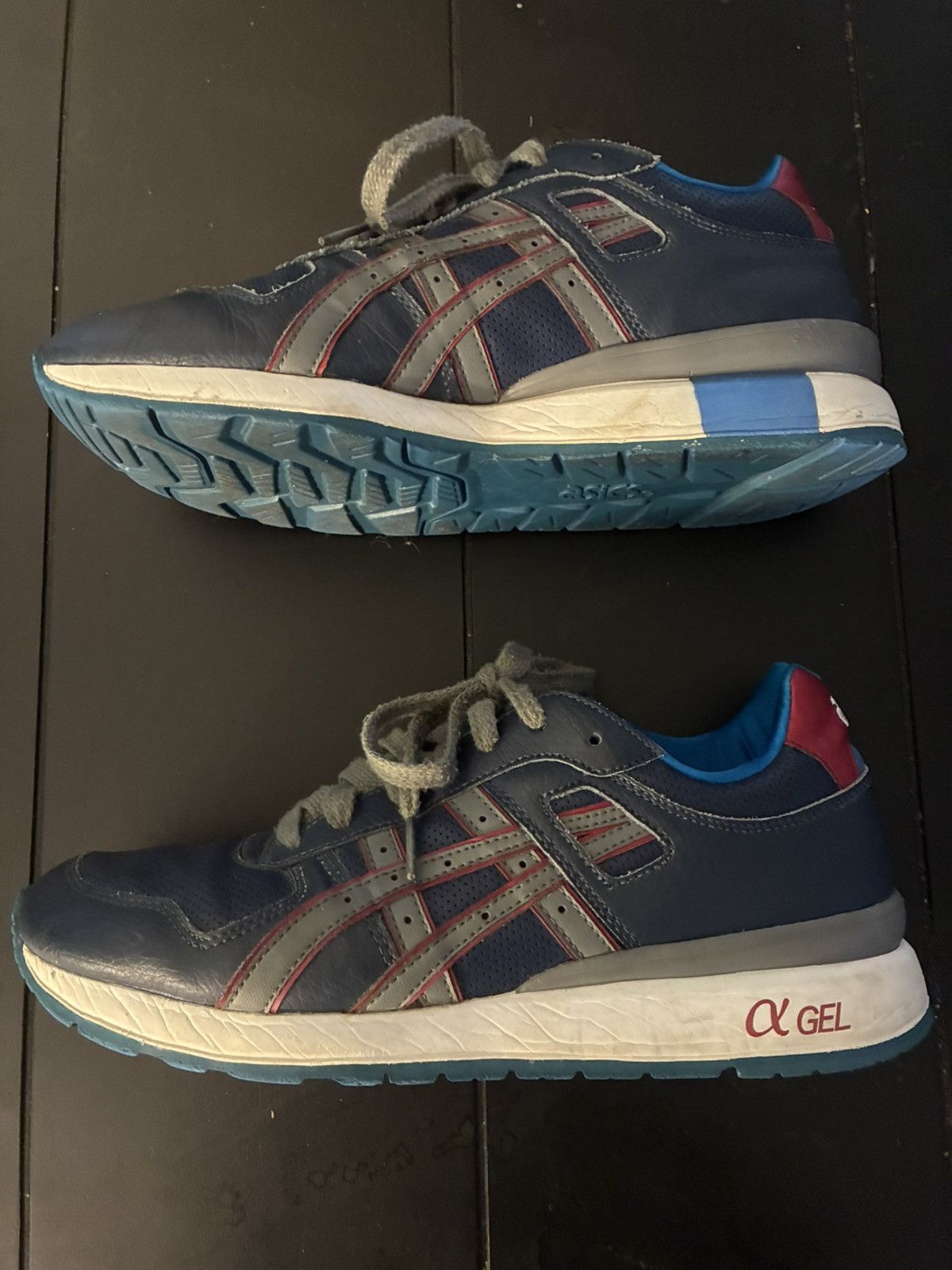 Asics Asics GT-II Gel Lyte 3 Winter Blue Navy H30PK-5011 Size US 9.5 / EU 42-43 - 2 Thumbnail
