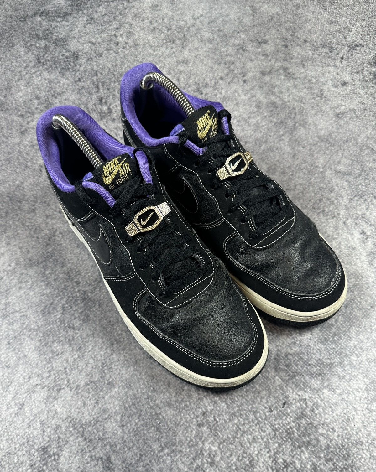 Nike NIKE Air Force 1 Low '07 LV8 EMB Sneakers Rare 44 USA Size US 10 / EU 43 - 4 Thumbnail