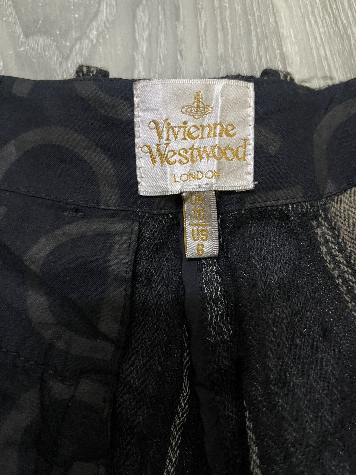 Vivienne Westwood Vintage Vivienne Westwood Striped Wool Blend Trousers Size US 40 / EU 56 - 14 Thumbnail