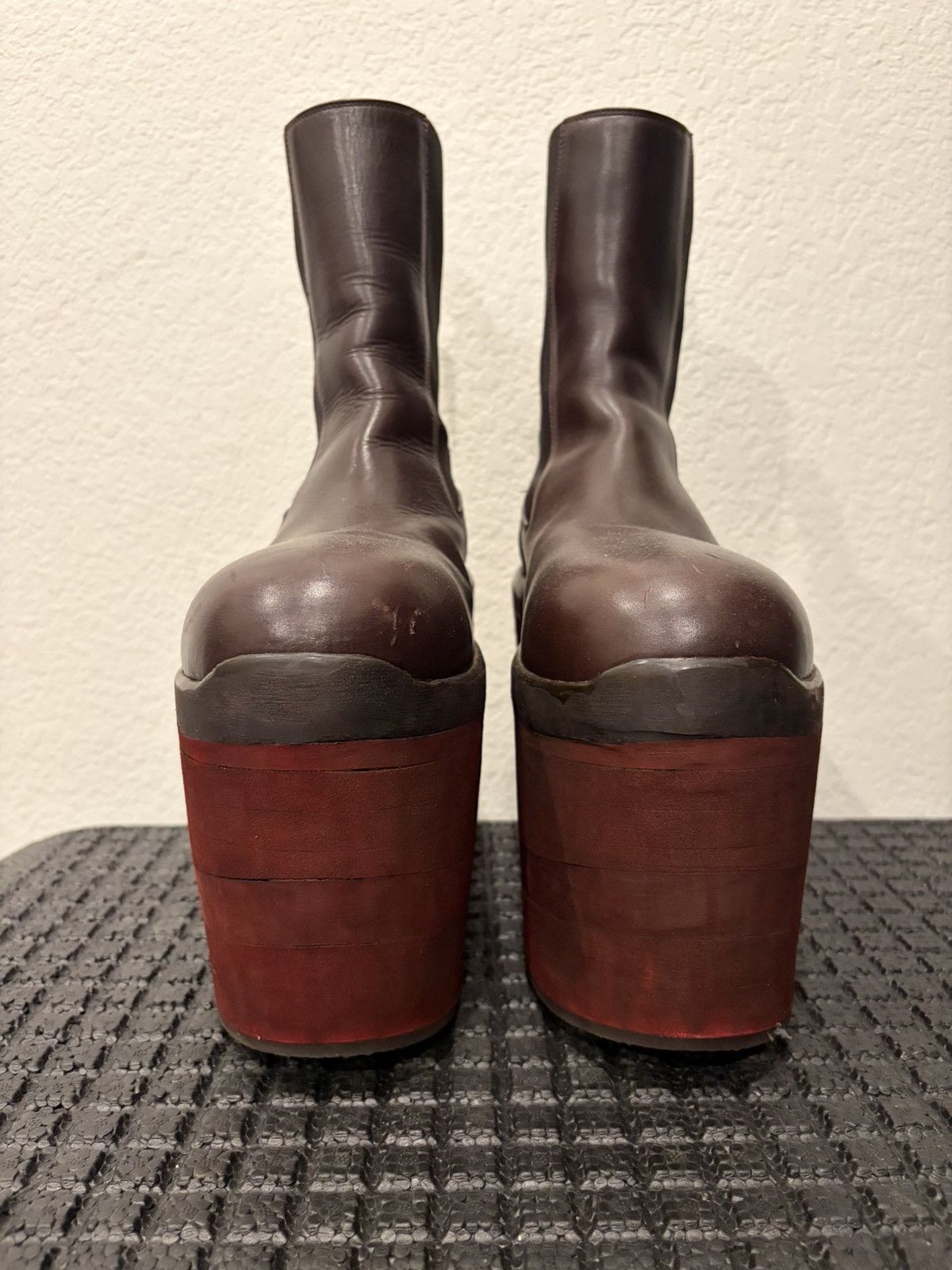 Rick Owens Rick Owens Beatle Bozo Chelsea Boots Custom Sole Size US 9 / EU 42 - 3 Thumbnail