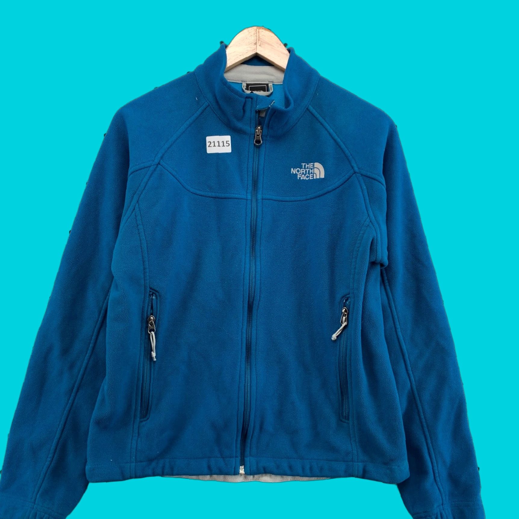 The North Face VINTAGE The North Face Jacket Fleece Full Zip Pickets Womens Medium 19.5x25 Ladies Size M / US 6-8 / IT 42-44 - 1 Thumbnail