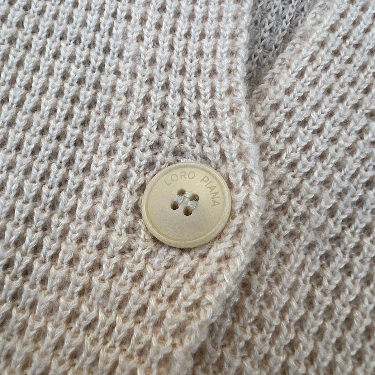 Loro Piana Loro Piana - Cashmere Elbow Patch - Cardigan Jacket Size S / US 4 / IT 40 - 11 Thumbnail