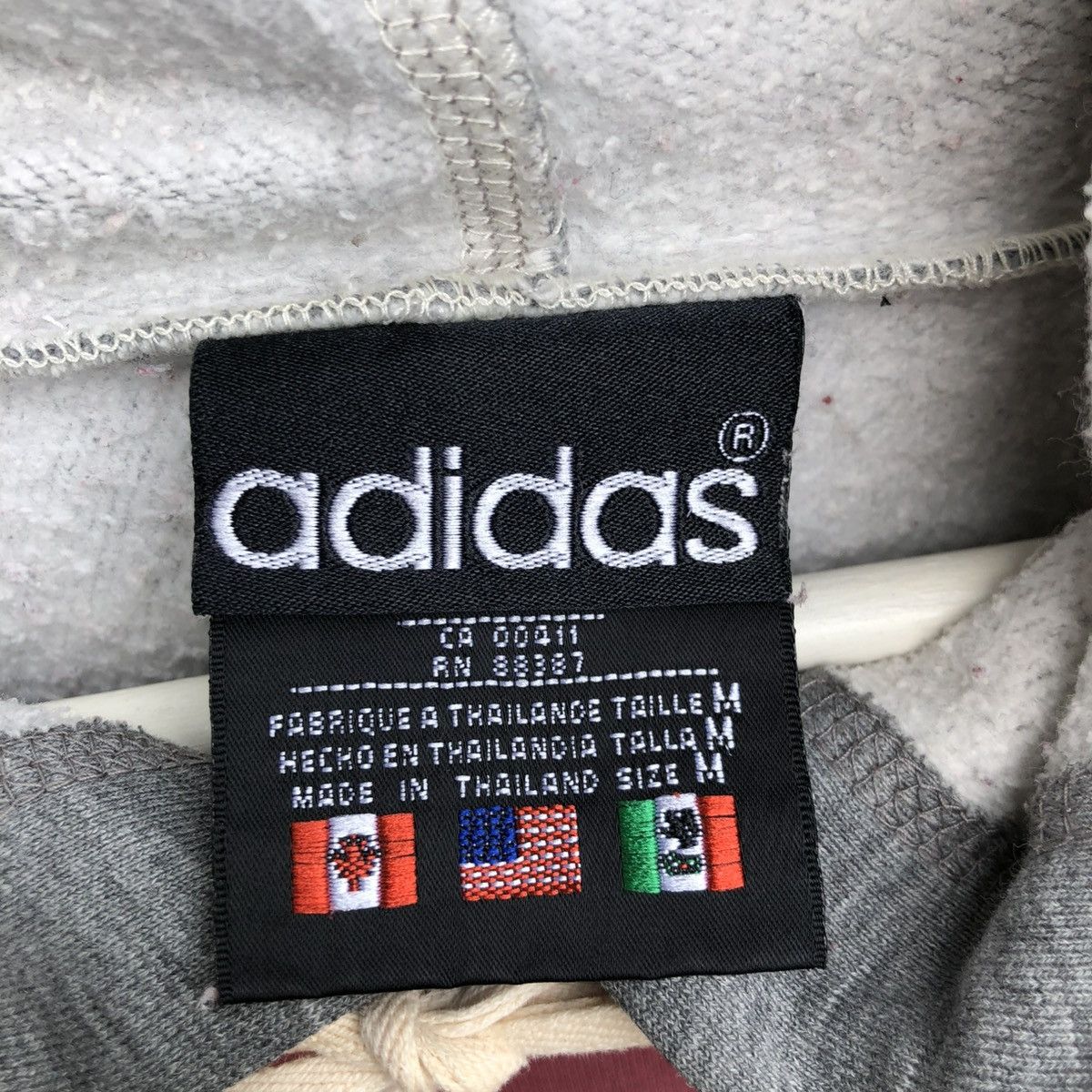 Adidas × Vintage Vintage Adidas Sportswear Hoodie Pullover Size US M / EU 48-50 / 2 - 6 Thumbnail