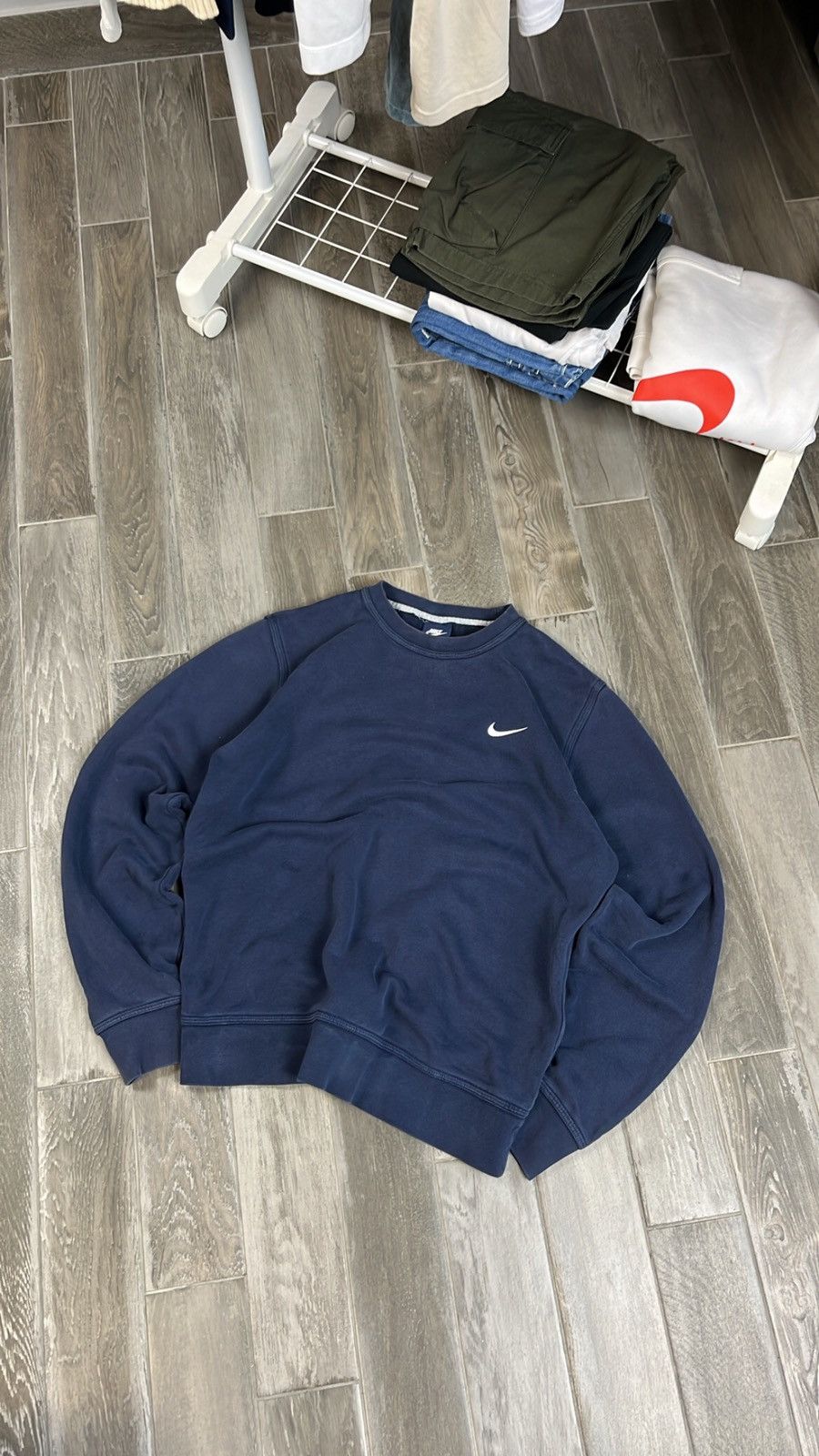 Nike × Vintage Vintage Hype sweater Nike Size US M / EU 48-50 / 2 - 1 Thumbnail