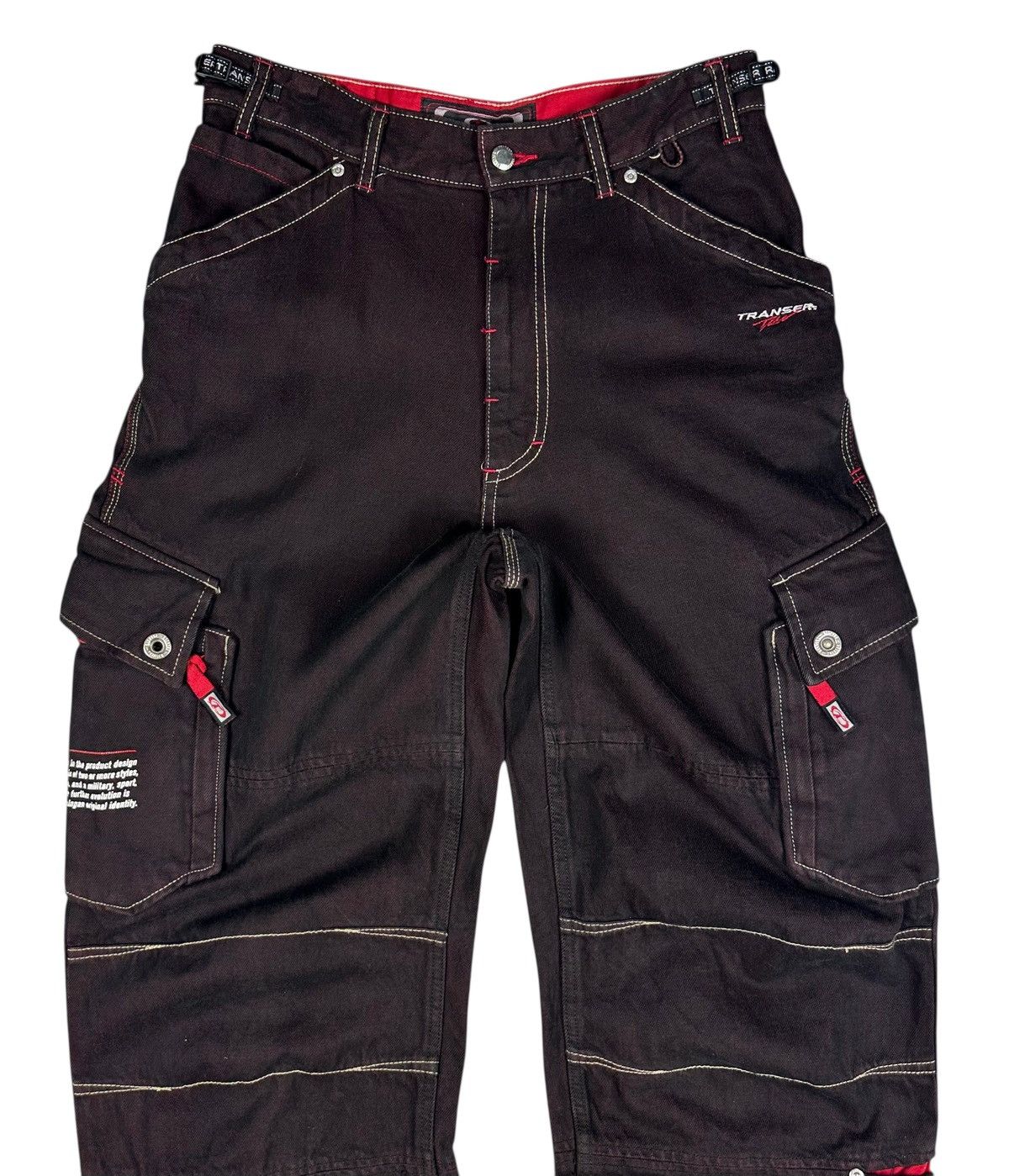 Carhartt 30/31 Vintage Transer Denim Hip Hop Baggy Cargo Pants🔥 Size US 30 / EU 46 - 3 Thumbnail