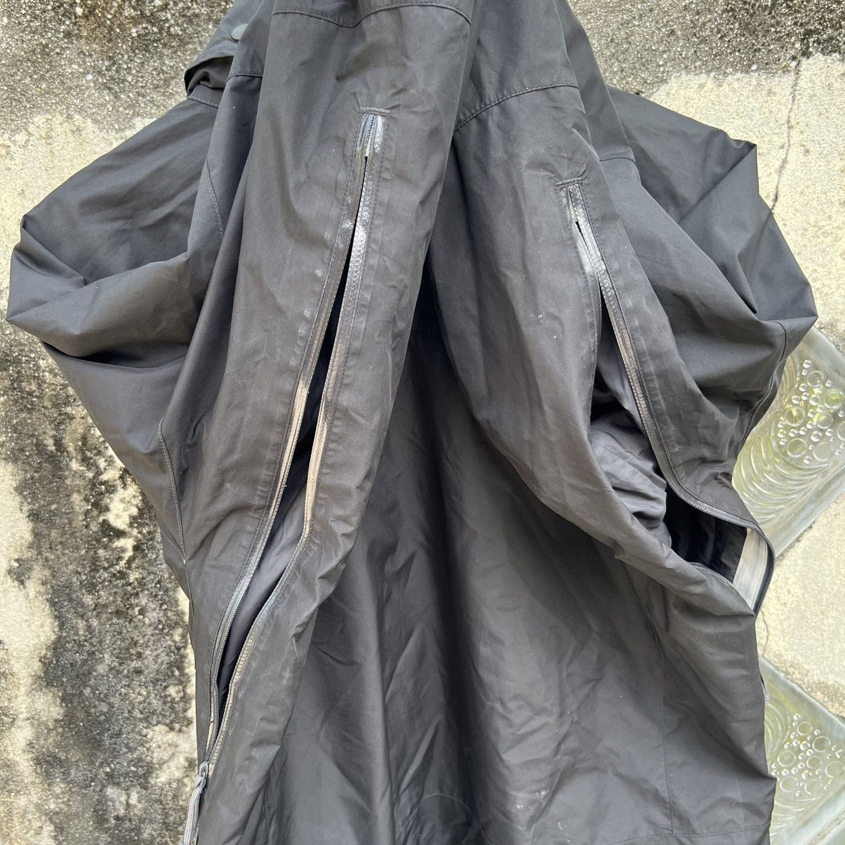 Montbell “MONTBELL” GORPCORE ZIP UP GORETEX BLACK JACKET Size US L / EU 52-54 / 3 - 11 Thumbnail