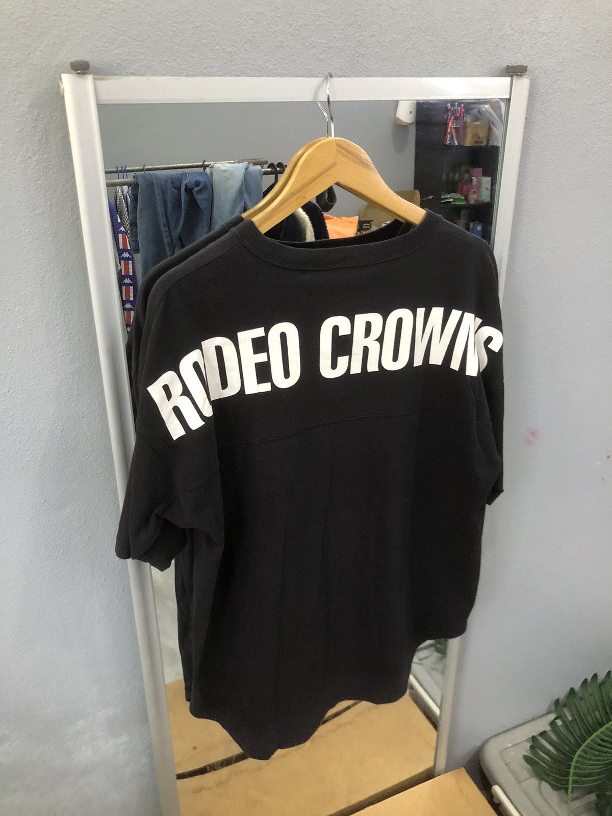 Kangol Rodeo Crowns × Kangol Oversized Black Logo Tee Size US M / EU 48-50 / 2 - 11 Thumbnail