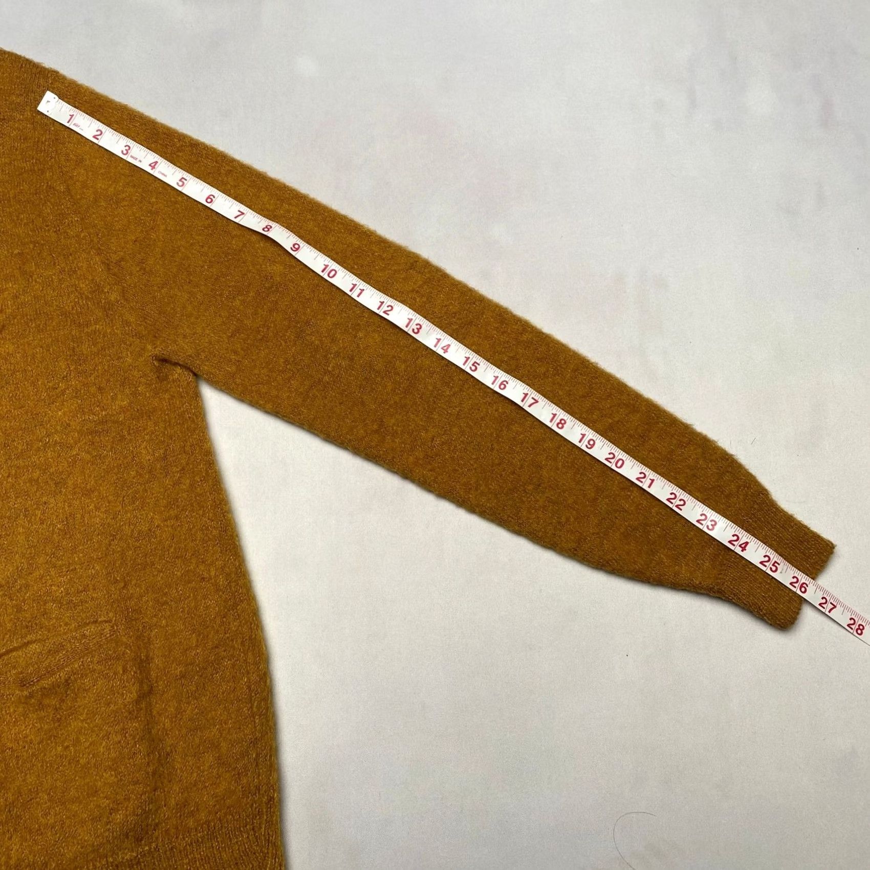 Vintage VINTAGE Moonshiner Cardigan Mens M Tan 60s The Knit Himalaya Mohair Maison Blanche Size US M / EU 48-50 / 2 - 7 Thumbnail