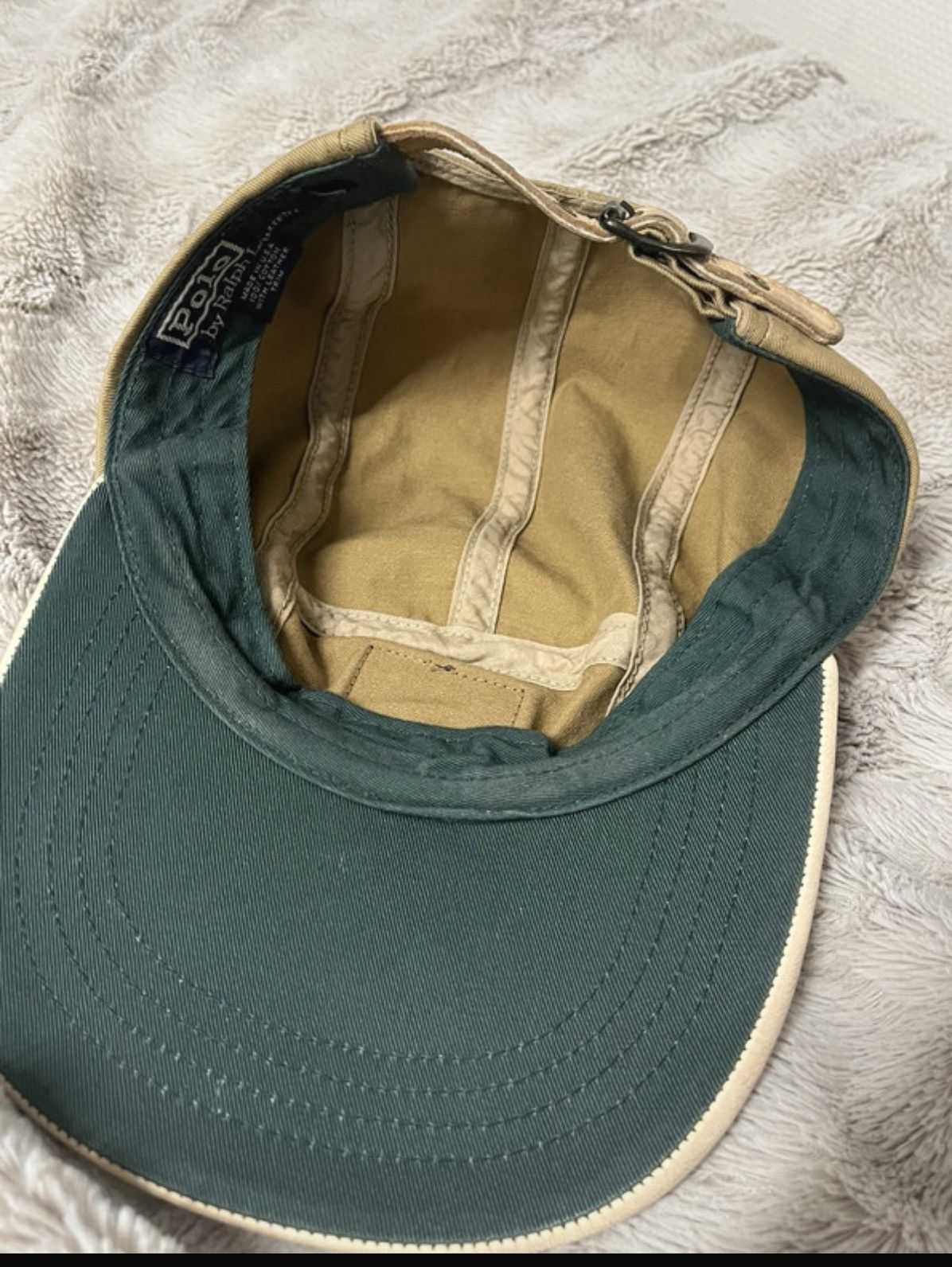 Polo Ralph Lauren Ralph Lauren Polo Cap Sportsman Rare 1992-93 Made In USA Size ONE SIZE - 4 Thumbnail