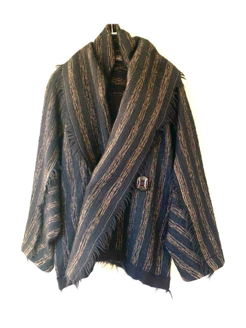 Issey Miyake Issey Miyake 80s Knit Cardigan Size M- DMC Size US M / EU 48-50 / 2 - 1 Thumbnail