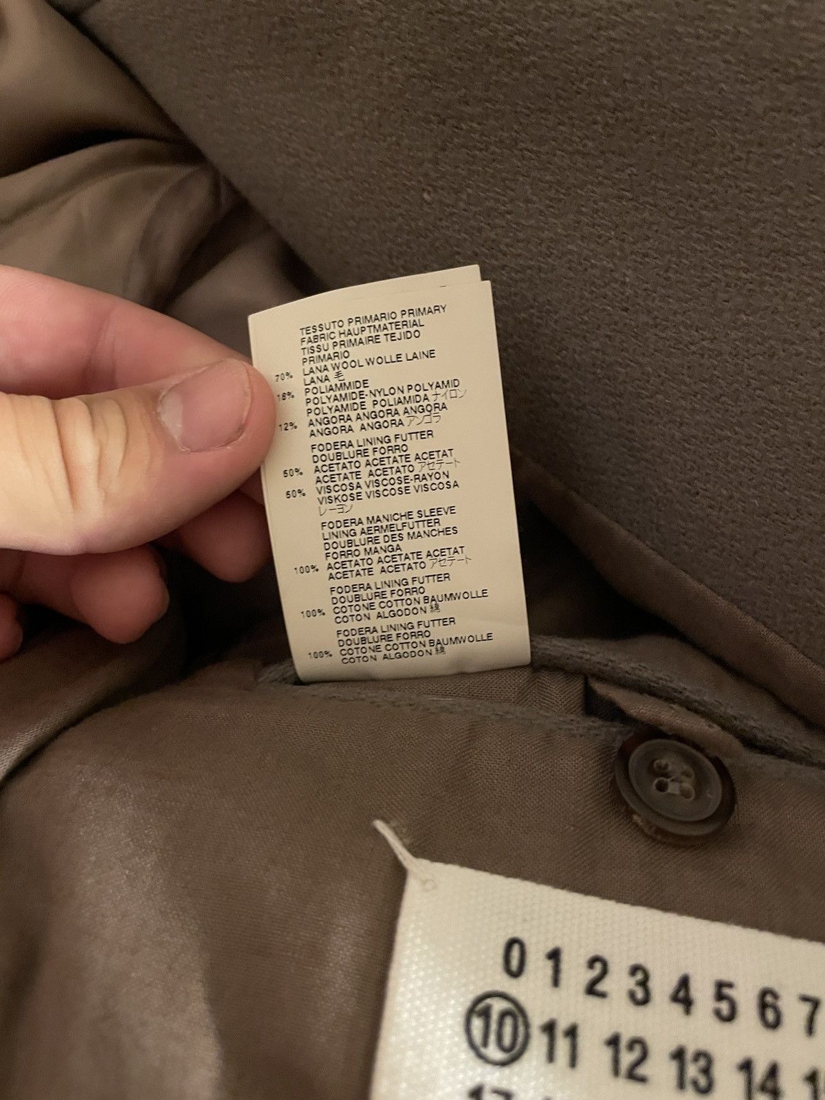 Maison Margiela Maison Margiela 2010 Wool Coat Size US S / EU 44-46 / 1 - 5 Thumbnail