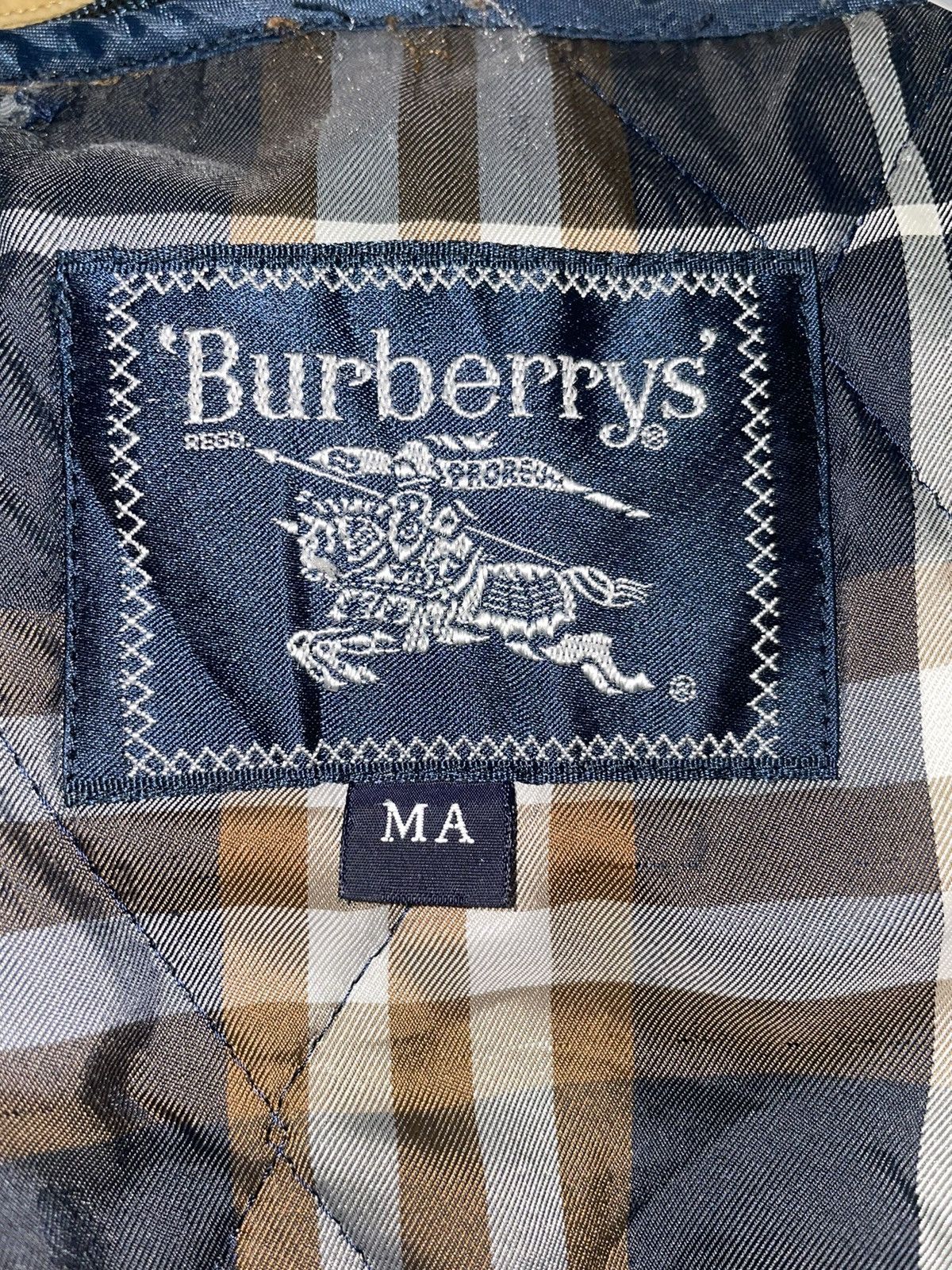 Burberry Vintage 90s Burberrys’ Light Bomber Jacket Size US L / EU 52-54 / 3 - 10 Thumbnail