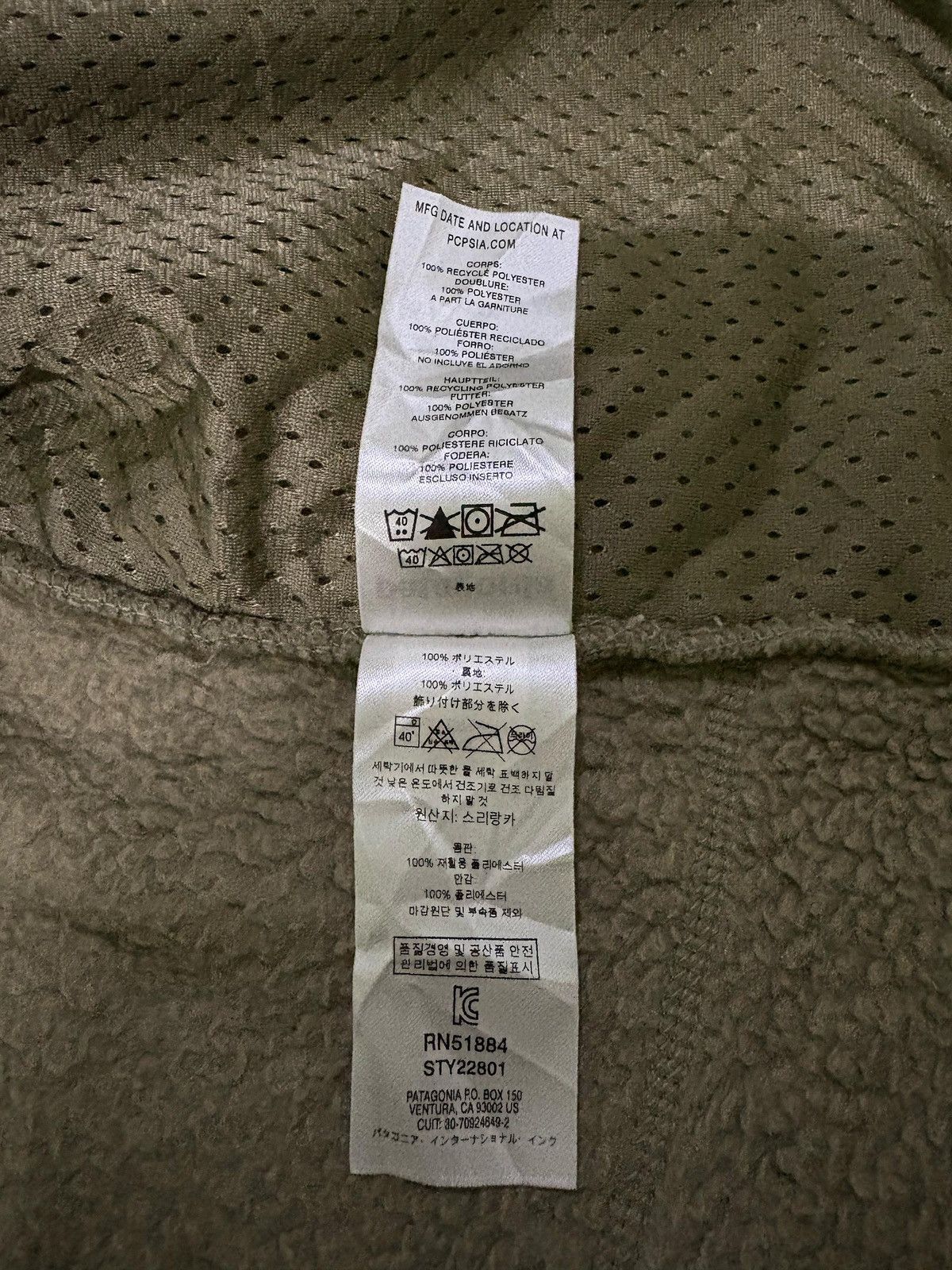 Patagonia Vintage Patagonia Sherpa Fleece Jacket Nice Design Size US M / EU 48-50 / 2 - 14 Thumbnail