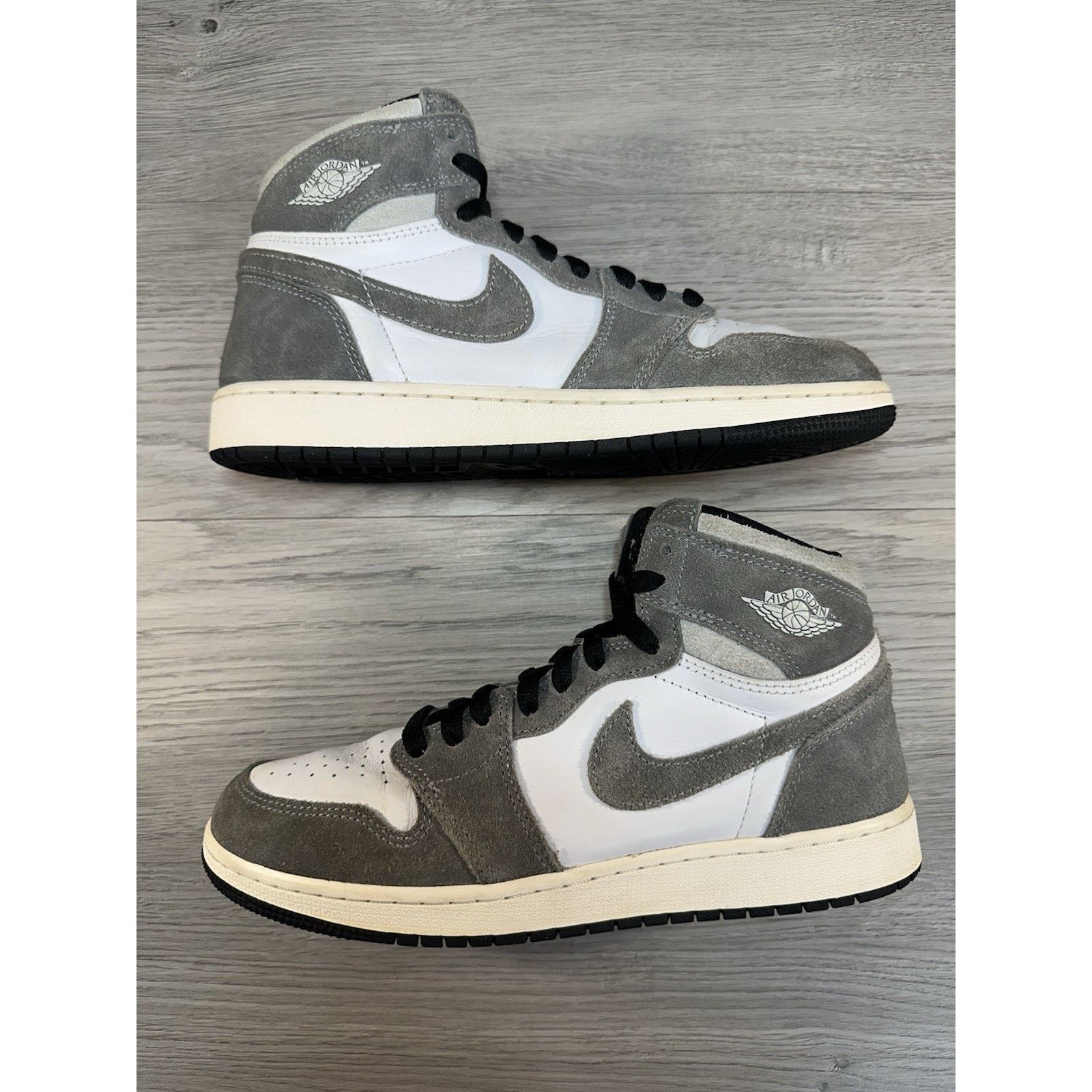 Jordan Brand Jordan 1 High Retro OG Washed Black GS - Size 7y Size US 7 / EU 40 - 2 Thumbnail