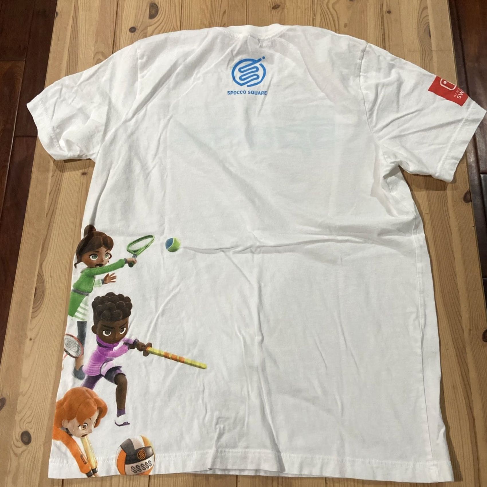 Nintendo Nintendo Switch Sports AOP Ensemble Shirt Medium VIdeo Games Shirt Mens M White Sports Size US M / EU 48-50 / 2 - 7 Thumbnail
