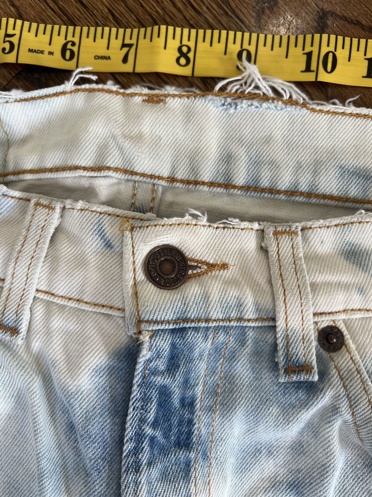 Levi's × Vintage 🔥Vintage 70s Acid Wash Orange Tab Levi’s Travis Scott Size US 30 / EU 46 - 10 Thumbnail