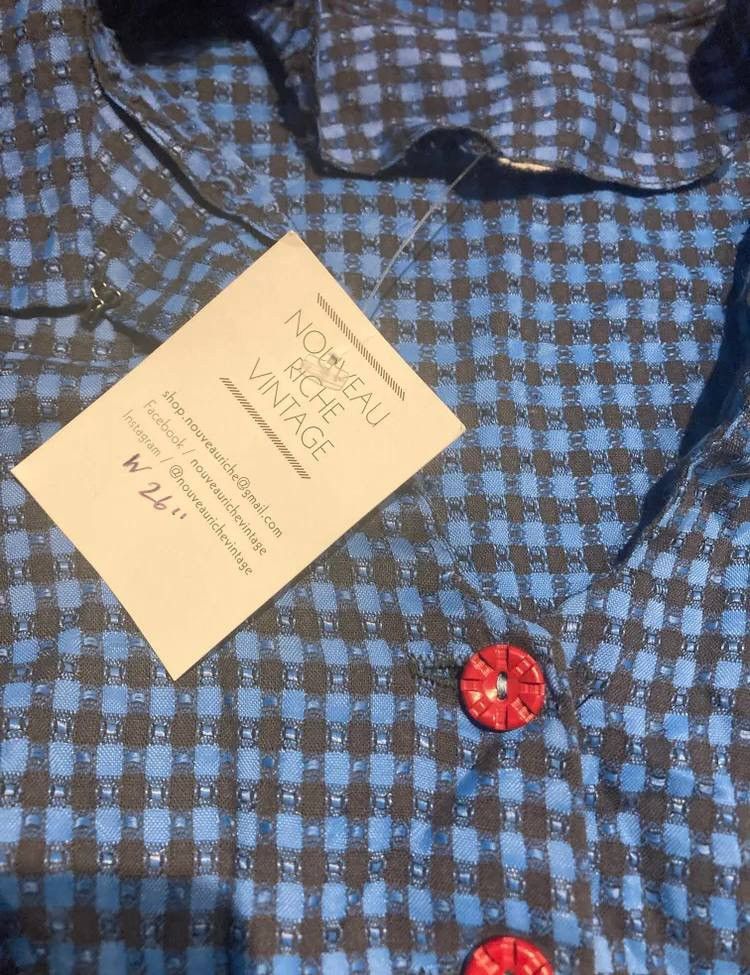 Vintage Vintage Checked Dress Size XS / US 0-2 / IT 36-38 - 5 Thumbnail