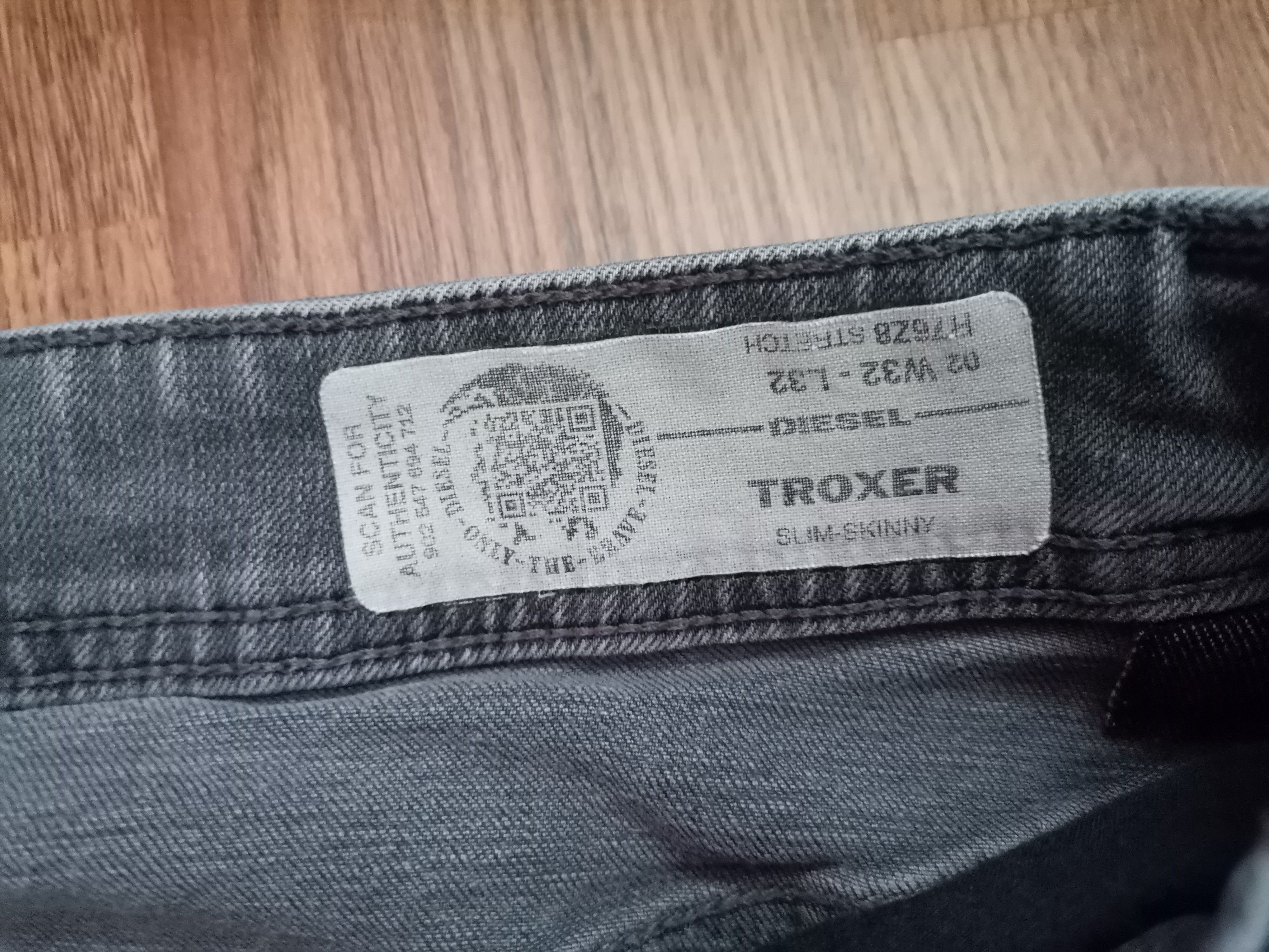 Diesel Diesel Troxer Jeans Size US 32 / EU 48 - 2 Thumbnail