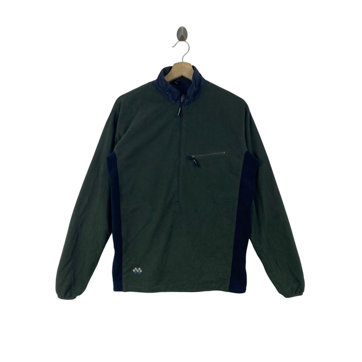 Montbell Vintage MONTBELL Half Zip Fleece Pullover Jacket Outdoor Size US M / EU 48-50 / 2 - 1 Thumbnail