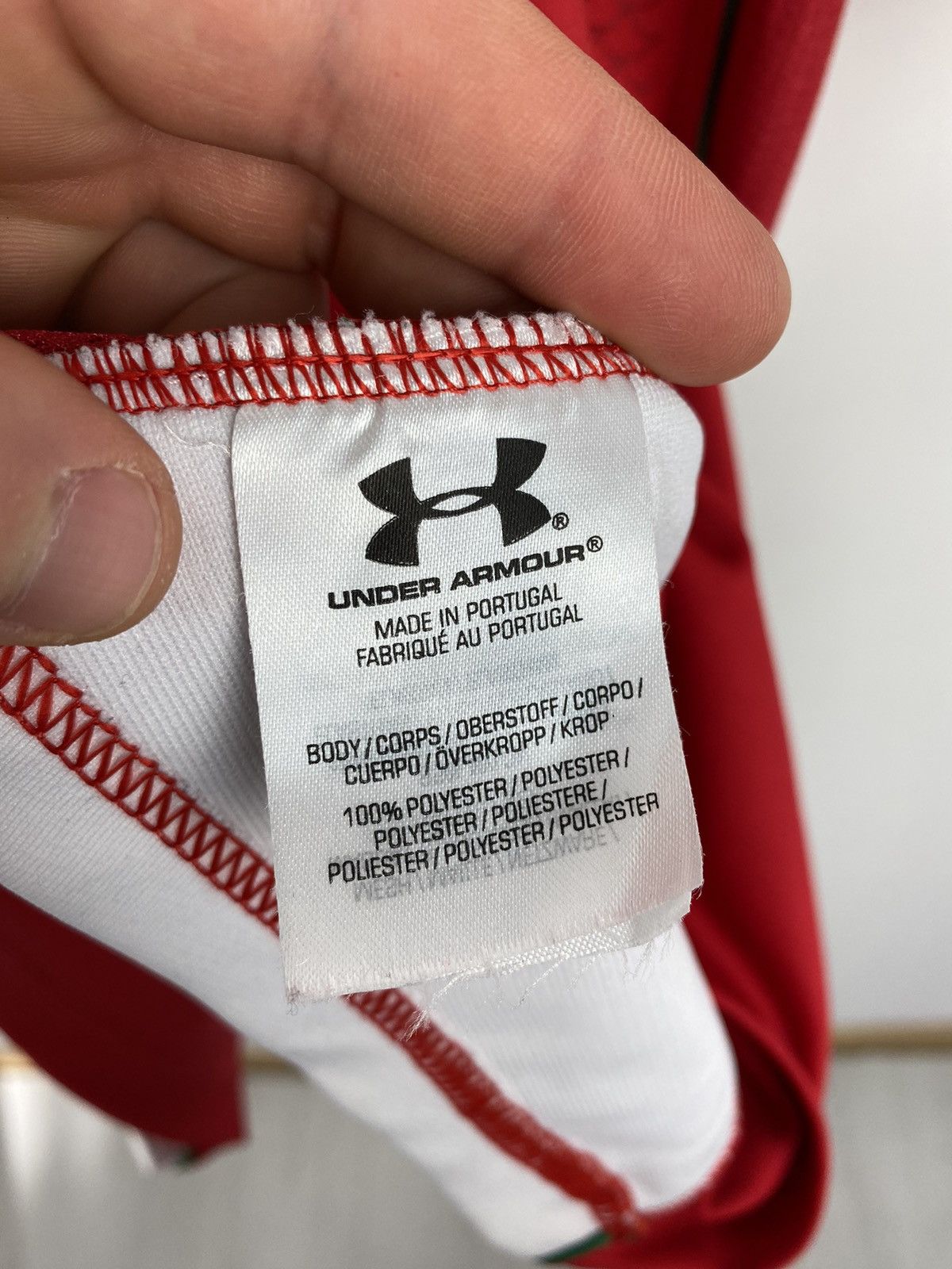 Under Armour Wales Rugby Union 2008 2009 Under Armour Jersey Shirt Size US M / EU 48-50 / 2 - 6 Thumbnail