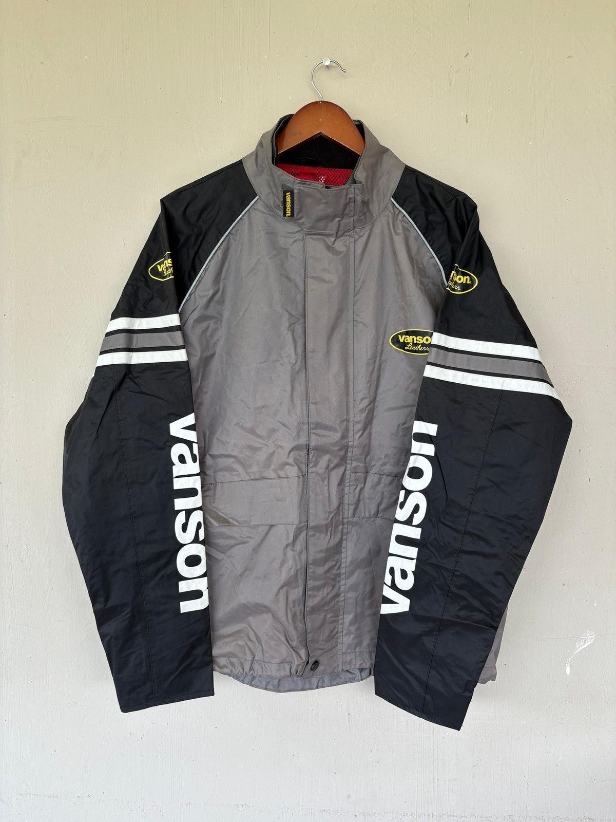 Vanson Leathers VTG Vanson Leather Waterproff Rain Jacket Moto Racer 1 Star Size US L / EU 52-54 / 3 - 1 Thumbnail