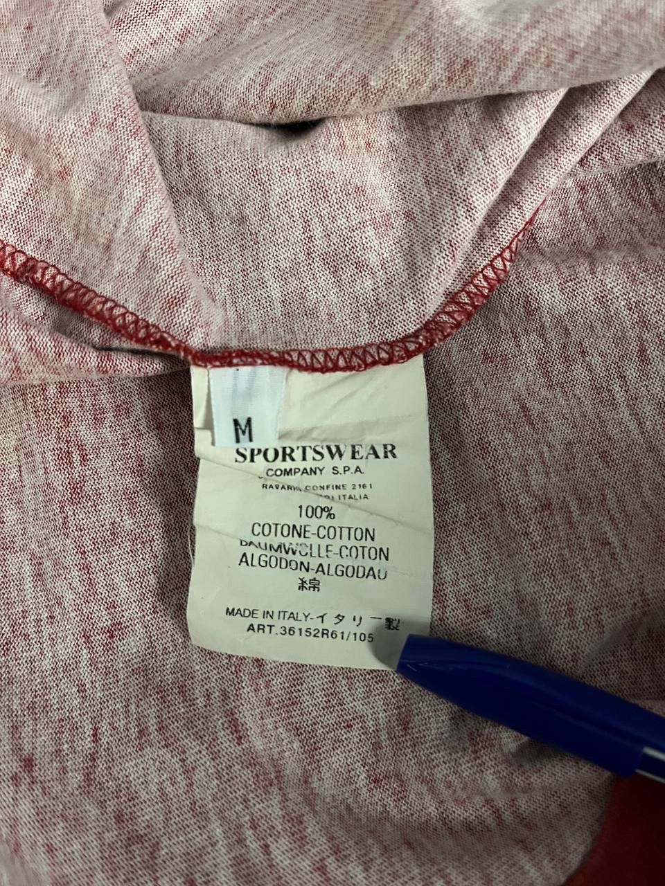 Stone Island Stone Island Tee T Shirt Red Size US M / EU 48-50 / 2 - 11 Thumbnail