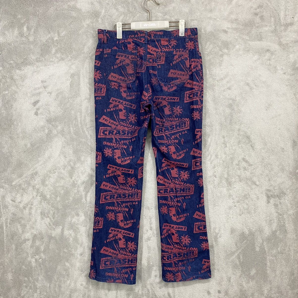 Hysteric Glamour FLARE JEANS RIMSBY FIELD FULL PRINT Size US 31 - 2 Thumbnail
