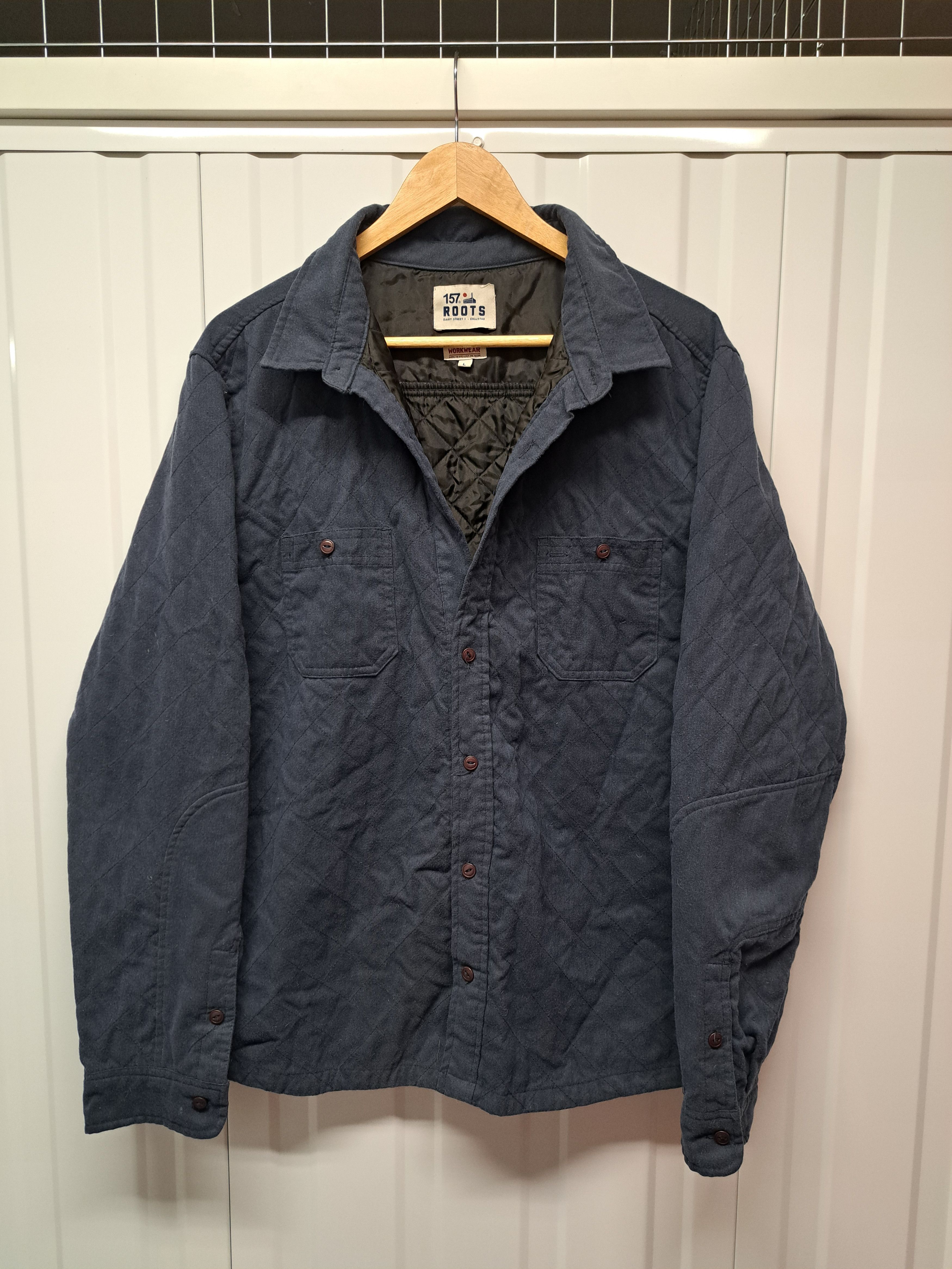 Roots 157 Roots Workwear Overshirt Like Moleskin Canvas Utility Size US L / EU 52-54 / 3 - 1 Thumbnail