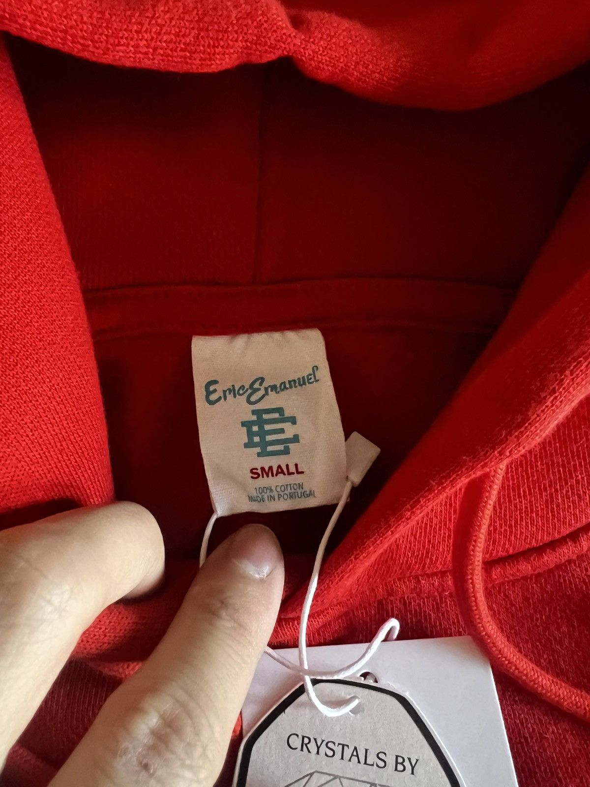 Eric Emanuel Eric Emanuel EE x Swarovski Hoodie Size Small Size US S / EU 44-46 / 1 - 4 Thumbnail