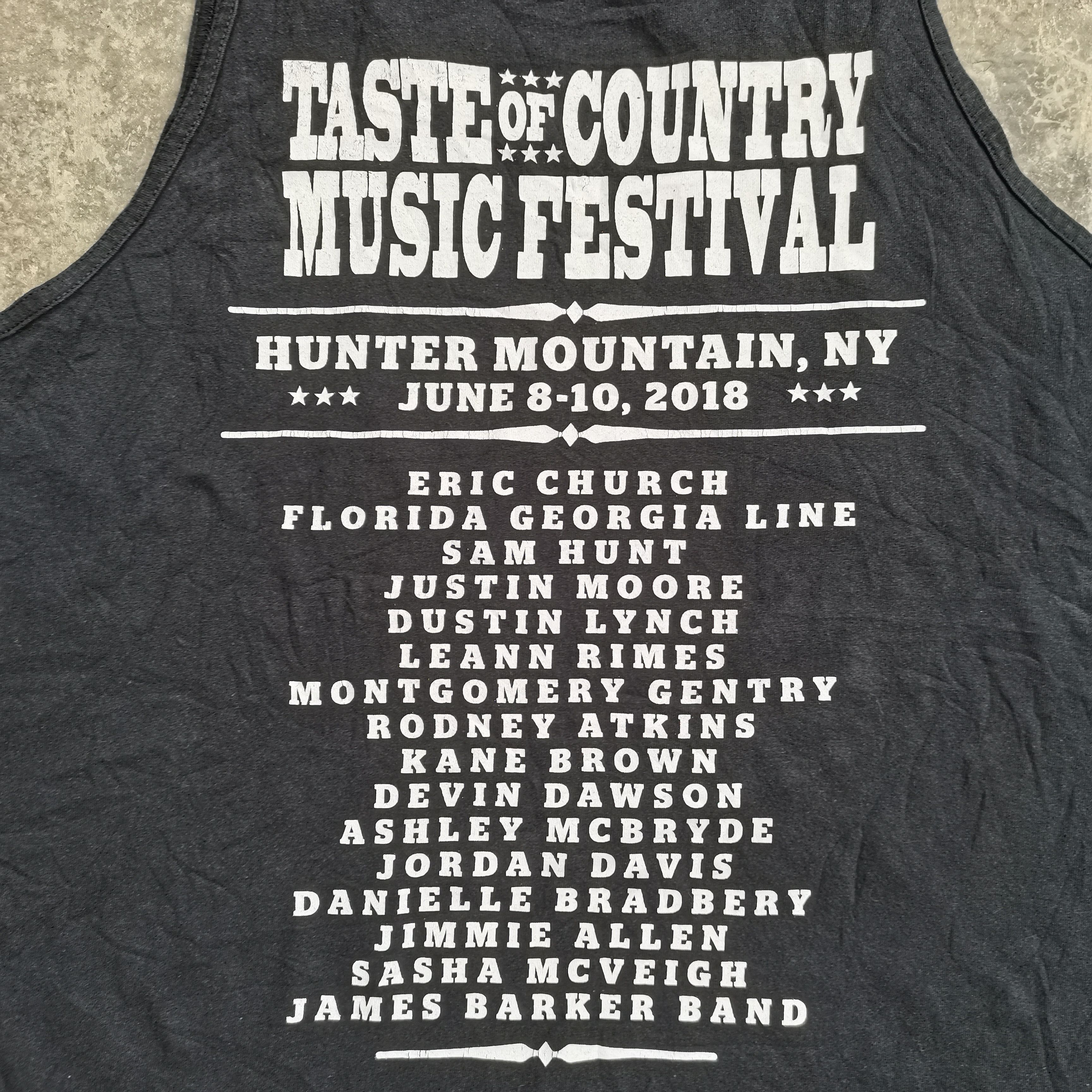 Band Tees × Vintage Archive🔥 2018 TASTE OF COUNTRY MUSICAL FESTIVAL Size US XL / EU 56 / 4 - 4 Thumbnail